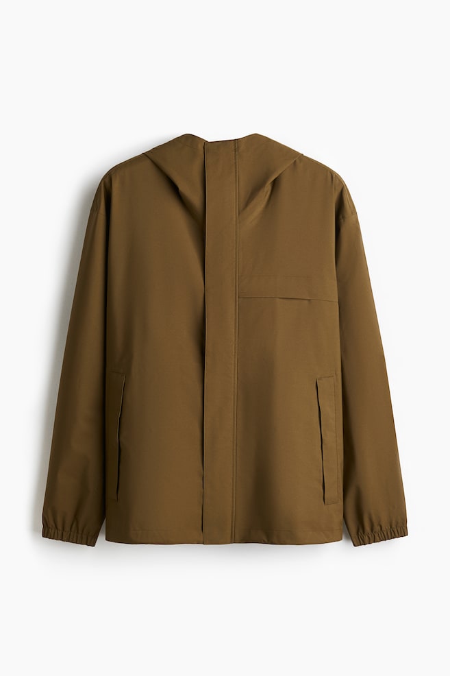 Regenjacke mit StormMove™ in Regular Fit - Dunkles Olivgrün - 1