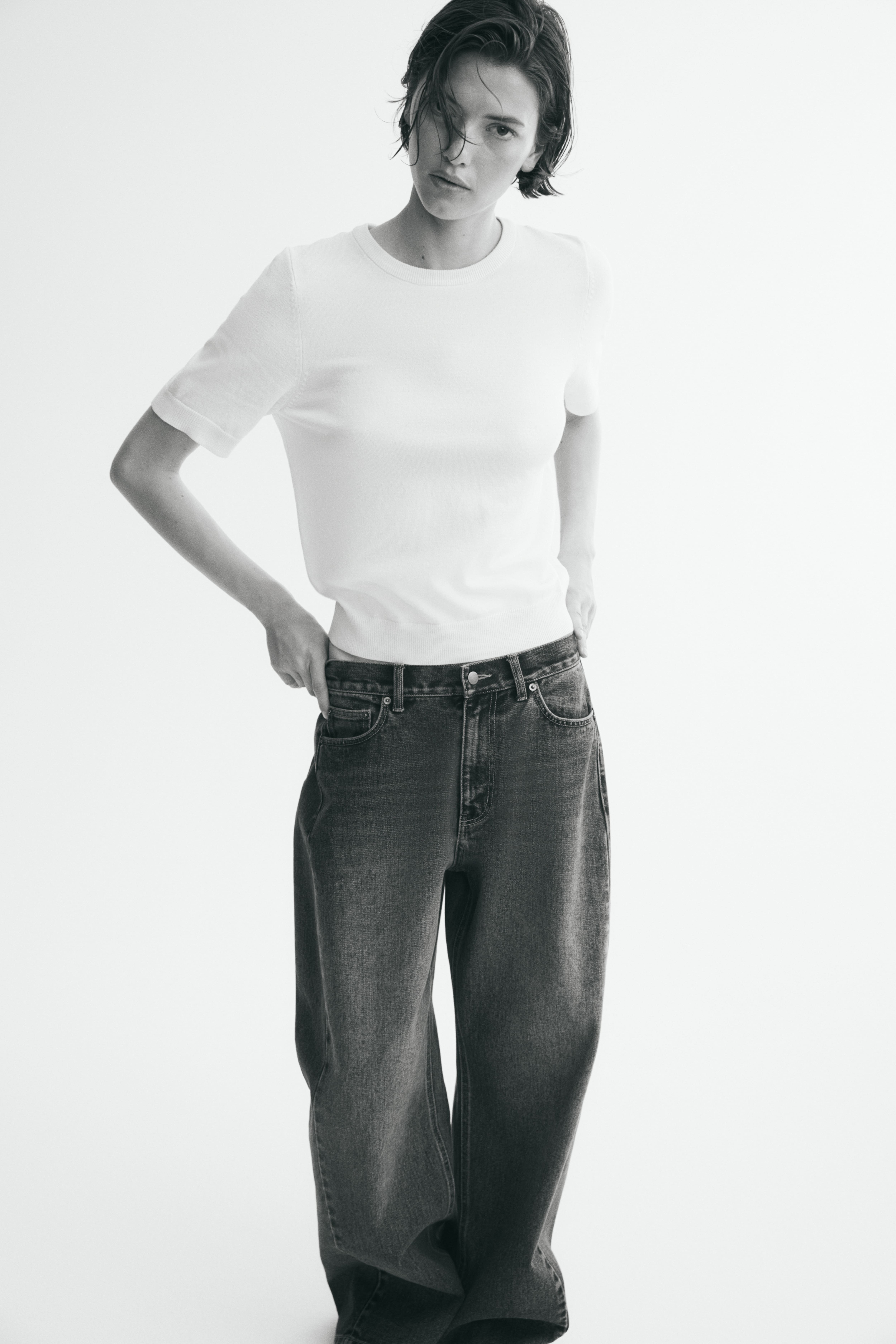 Fine-Knit Top