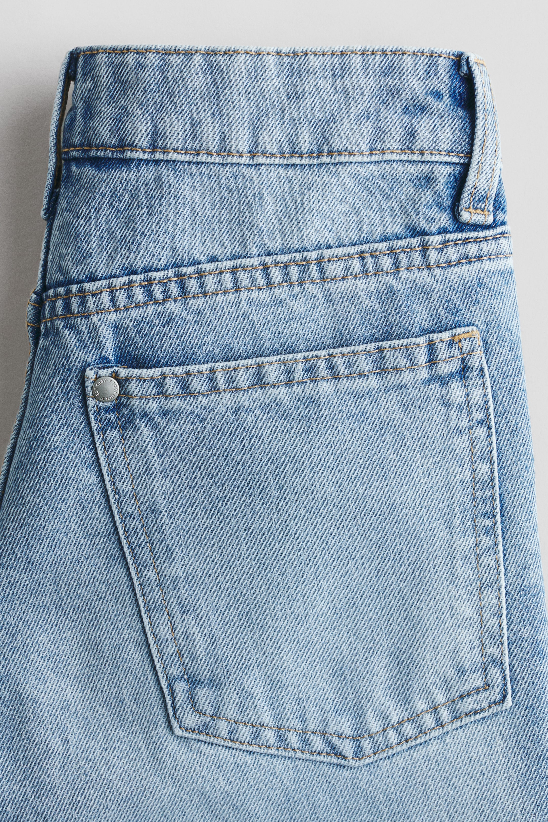 Relaxed-Fit Straight Leg Jeans