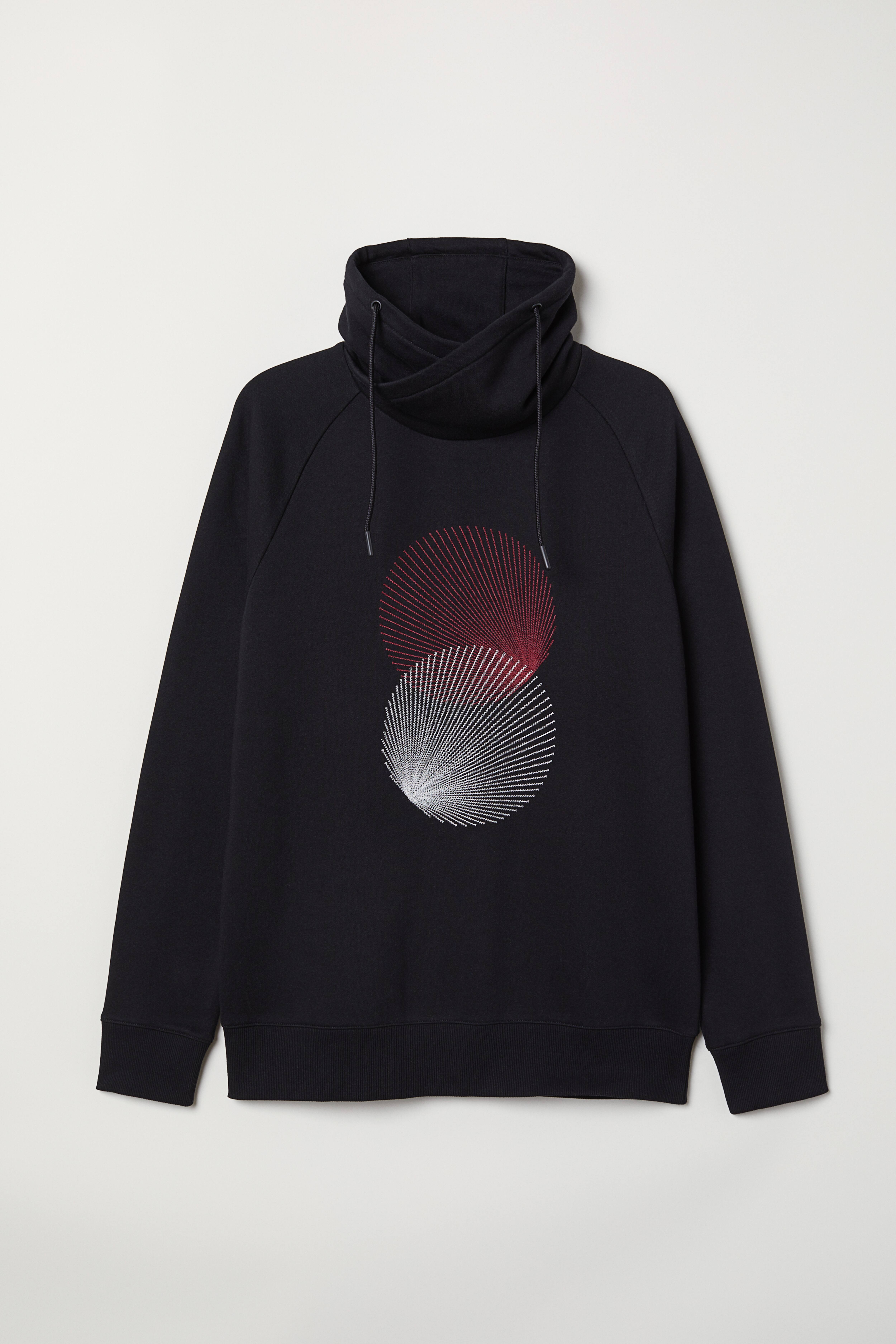 Chimney collar hoodie on sale