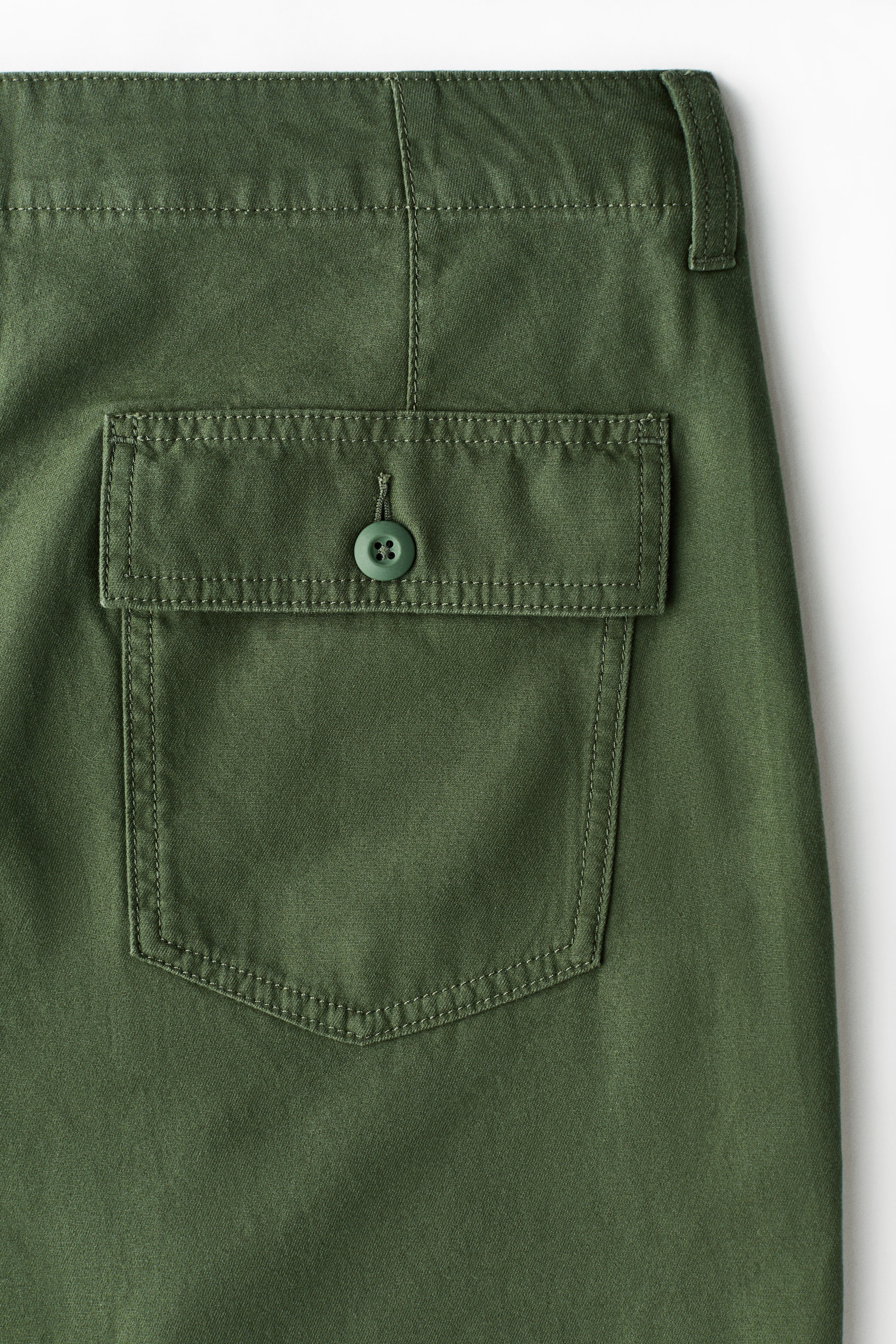 Relaxed-Fit Twill Pants