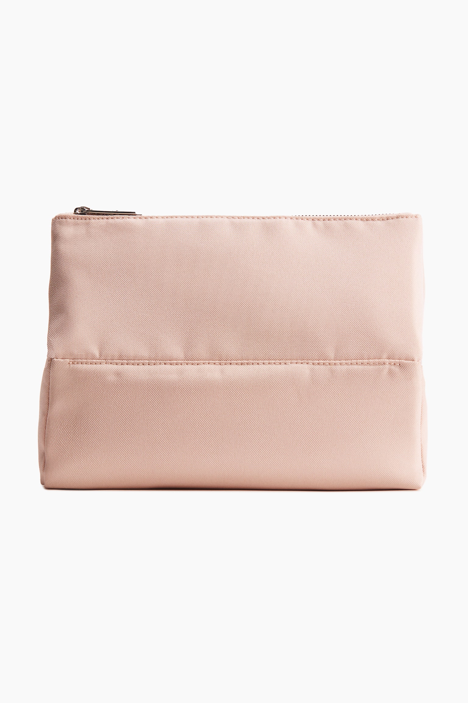 Canvas wash bag - Light beige/Pink/Black - 1