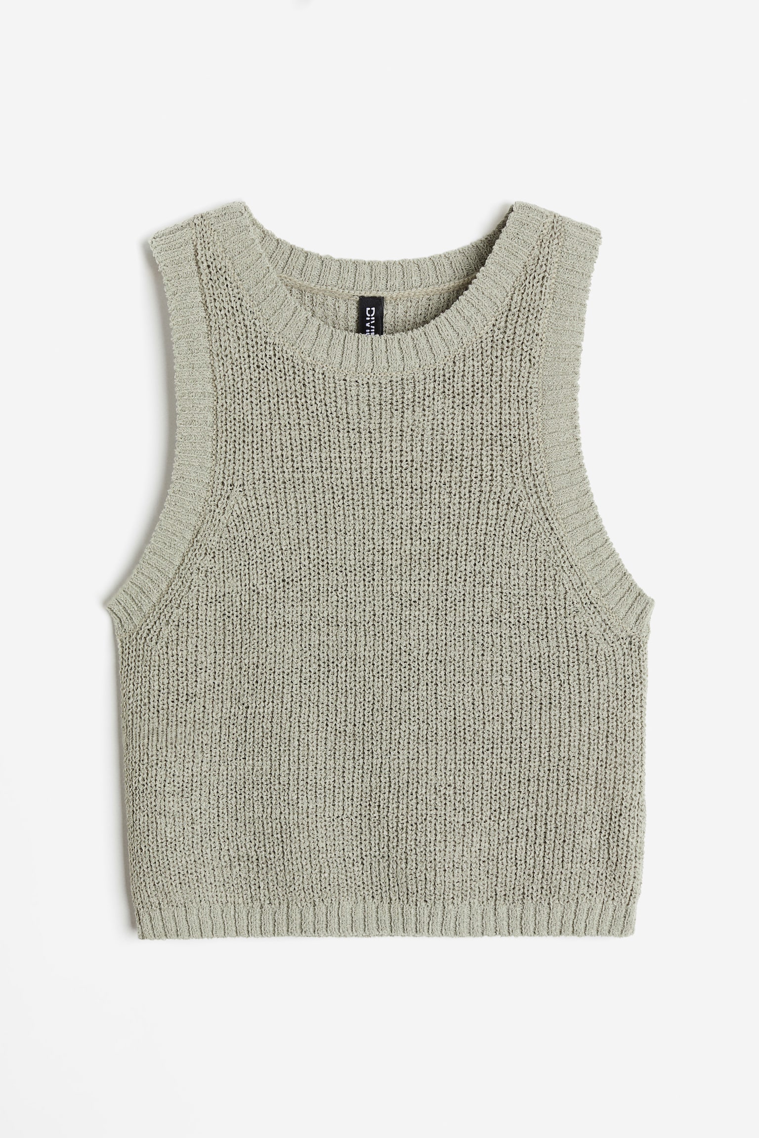 Sweater vest - Light khaki green/Light greige/Cream/Black - 2