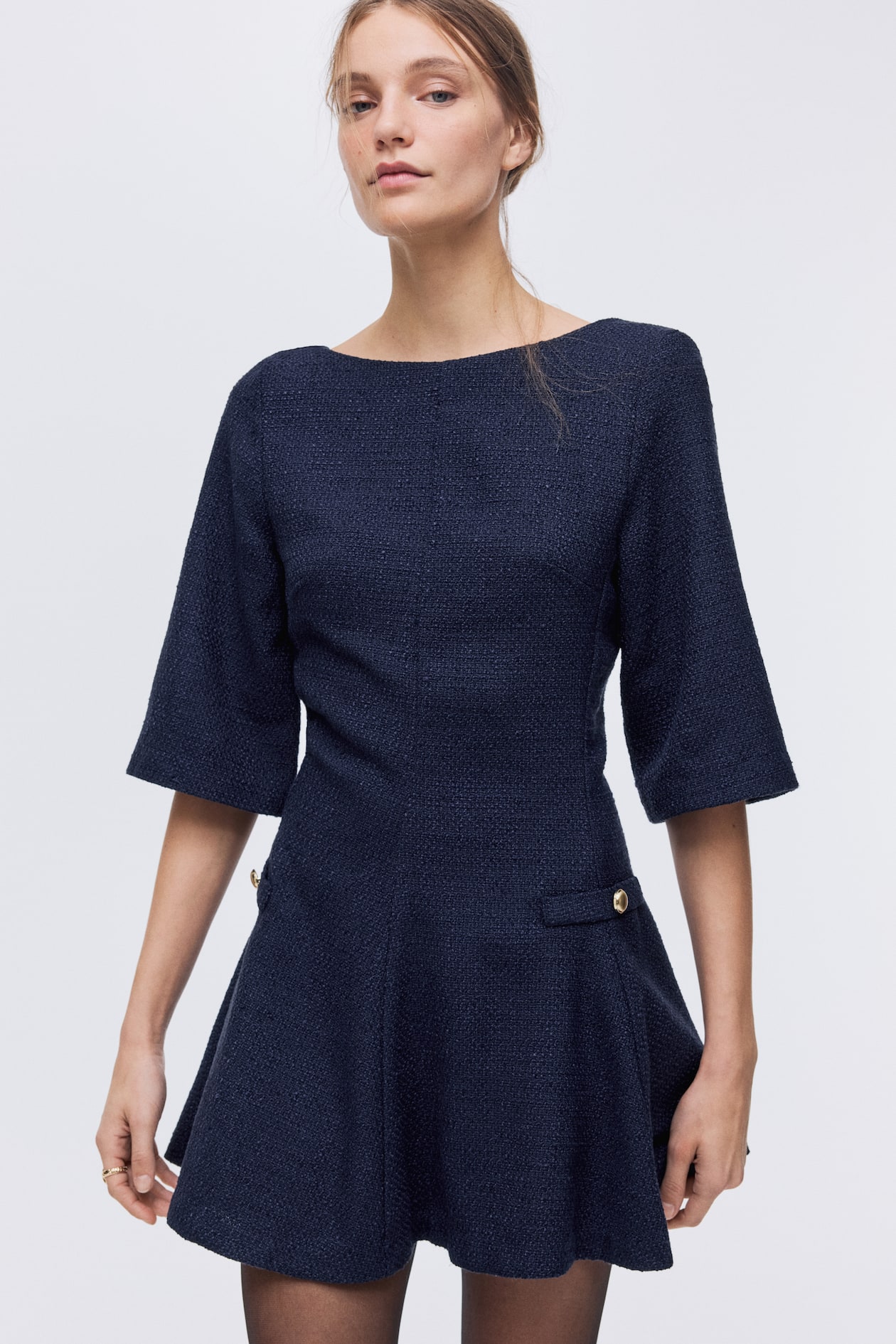 Boucle Dress - image 4