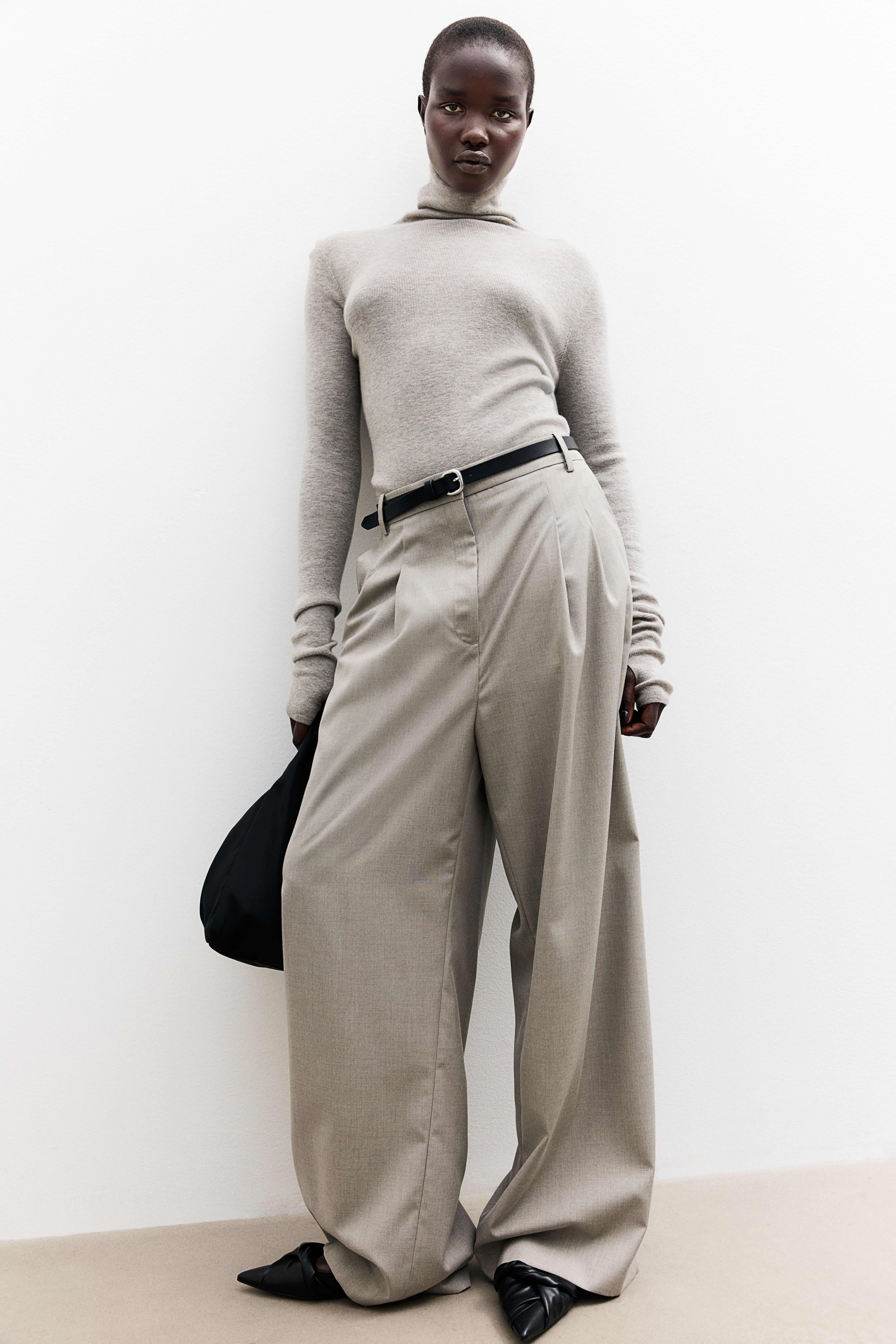 Wide trousers