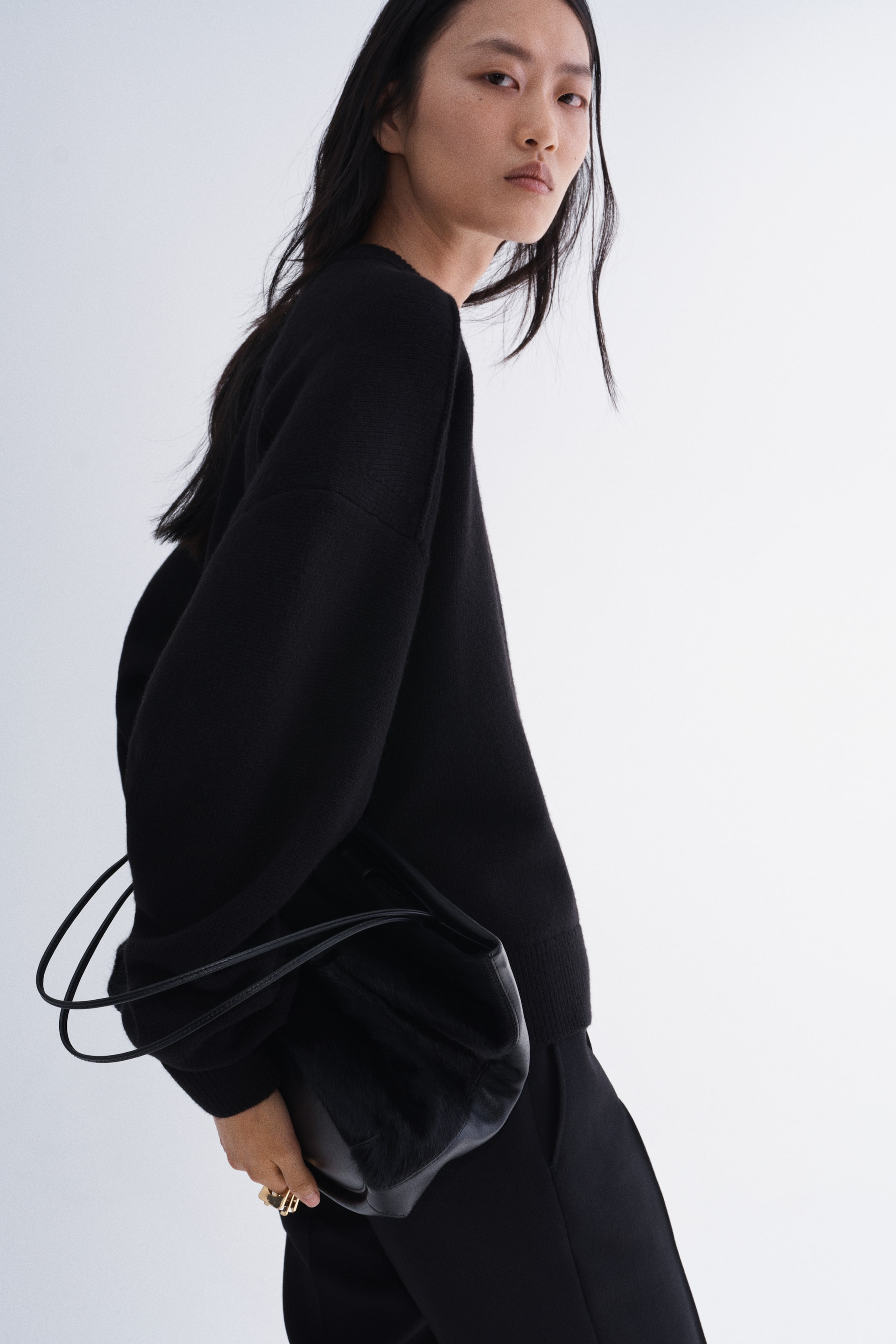 Cashmere-Blend Sweater
