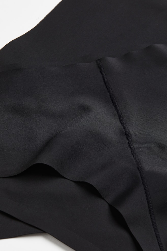 Lot de 2 culottes Thong Invisible Light Shape - Noir/Beige/Beige clair - 5