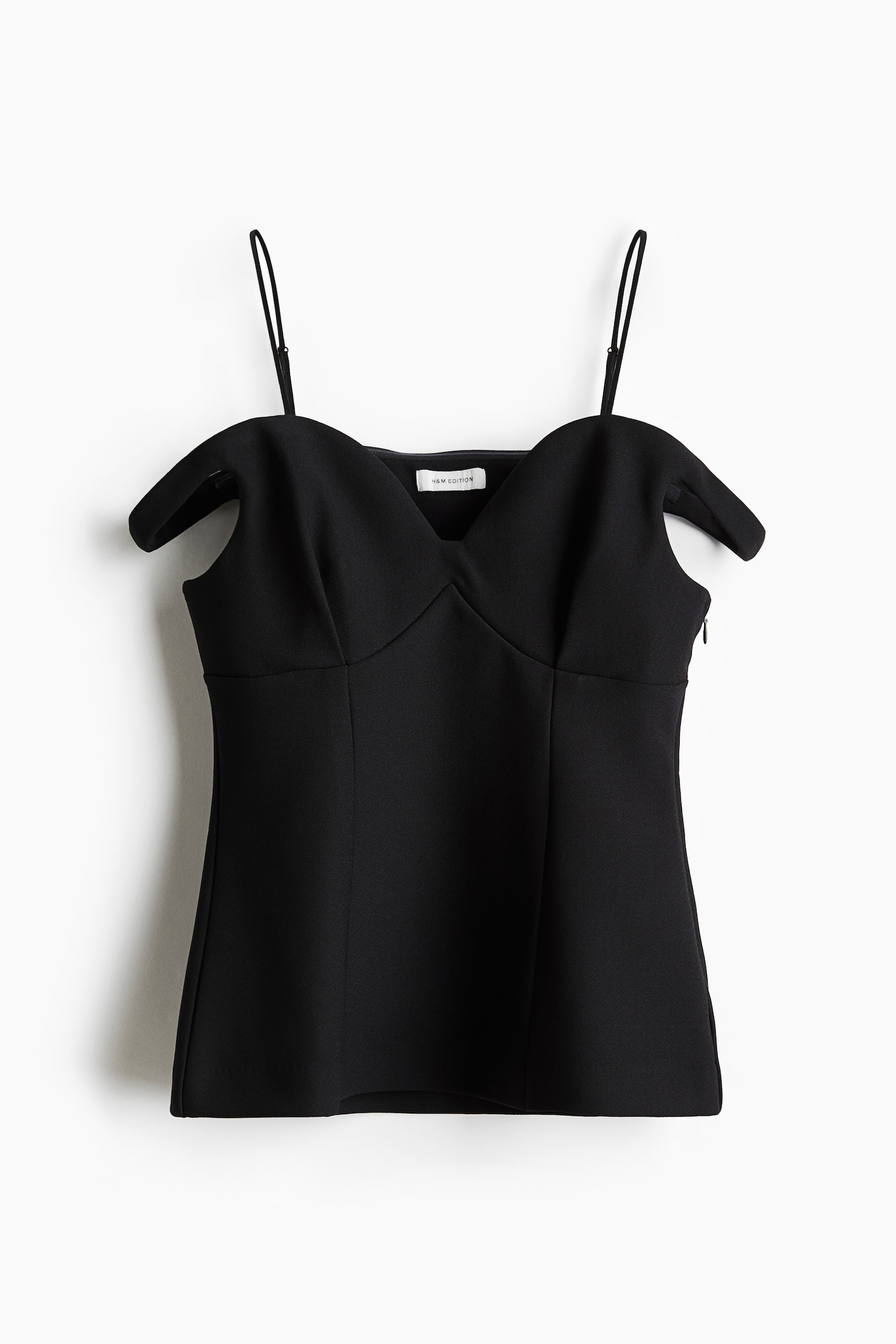 Cold shoulder top - Black - 2