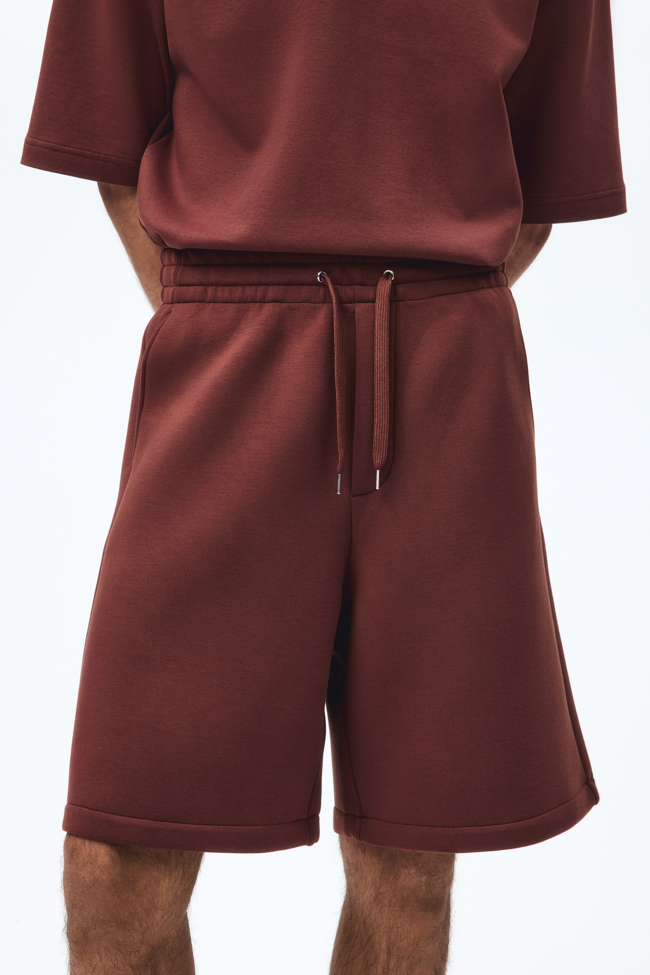 Relaxed-Fit Scuba Shorts