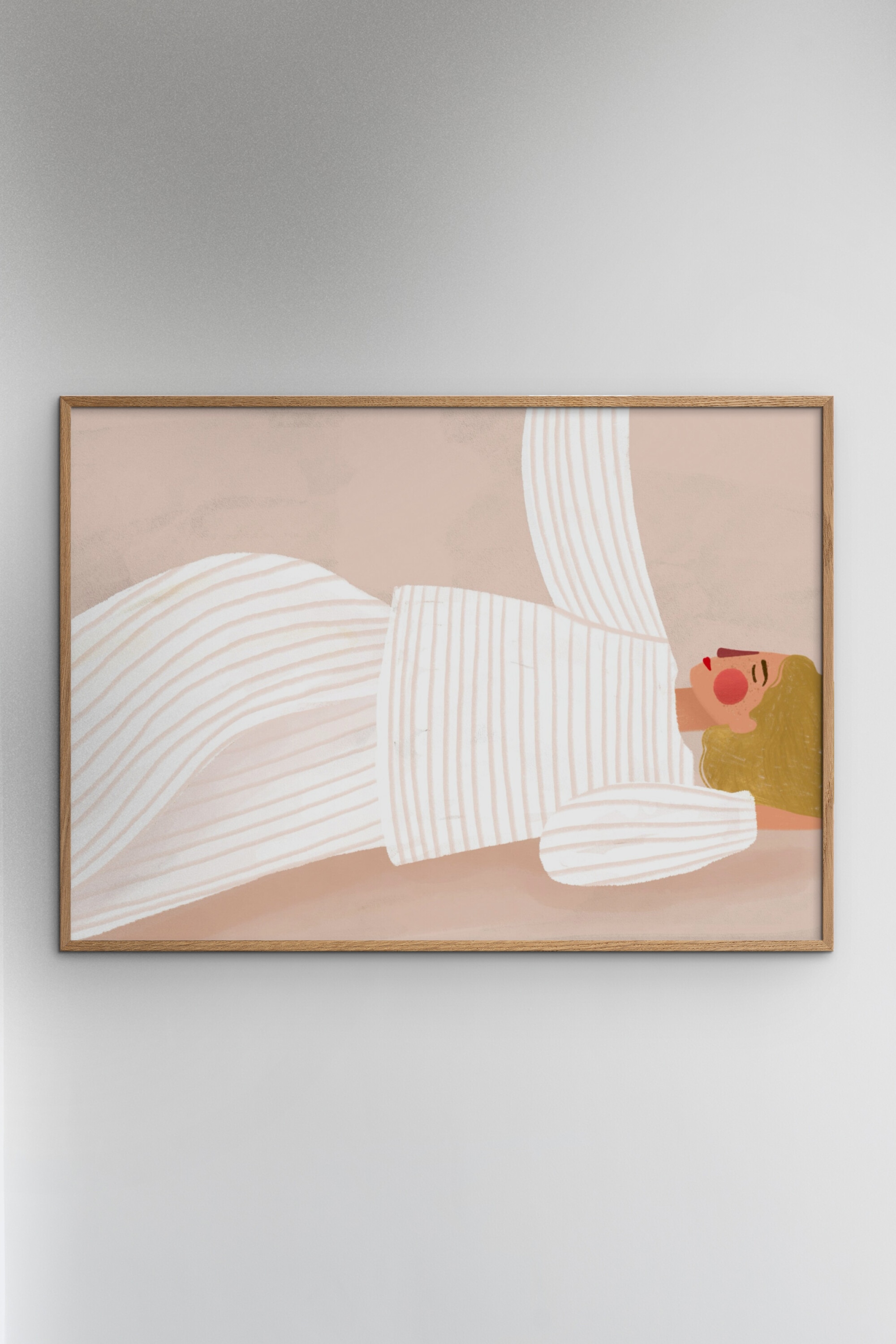 Bea Muller -  The Woman In White - Vrouwenportret