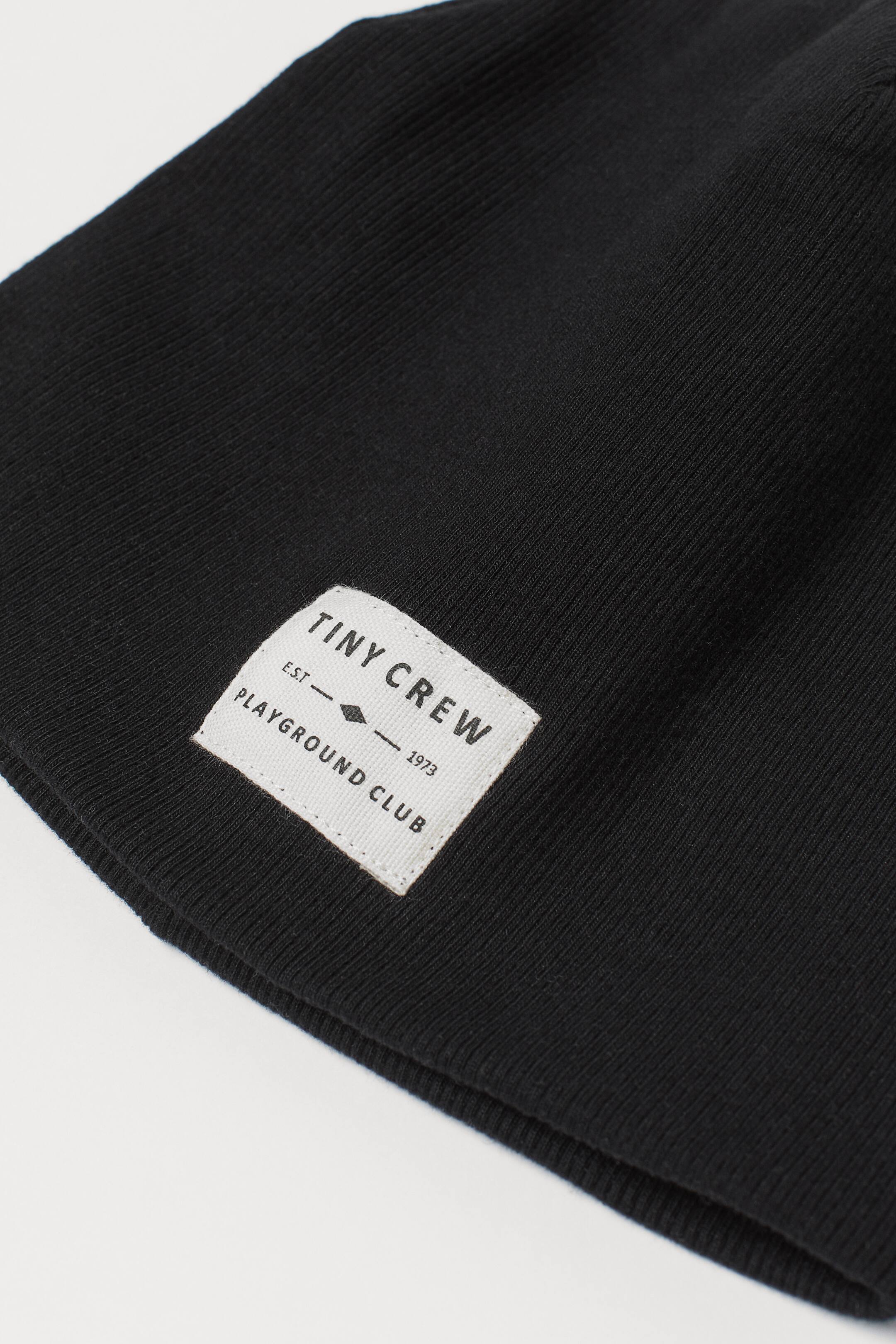 View larger image: Ribbed hat - Black - Kids | H&M IE 2