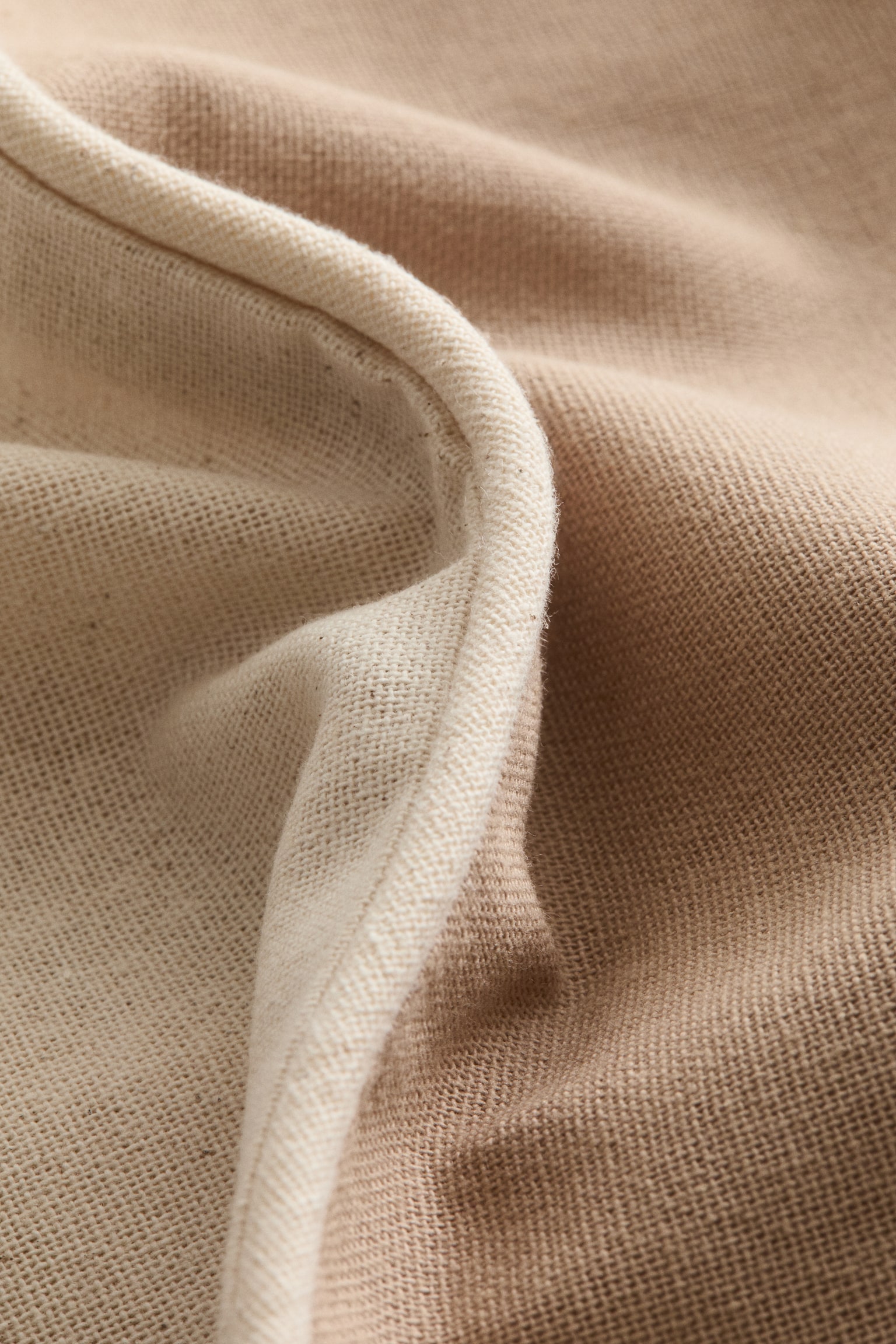 Kissenhülle aus Canvas - Beige/Gelb/Rosa/Helles Khakigrün - 3