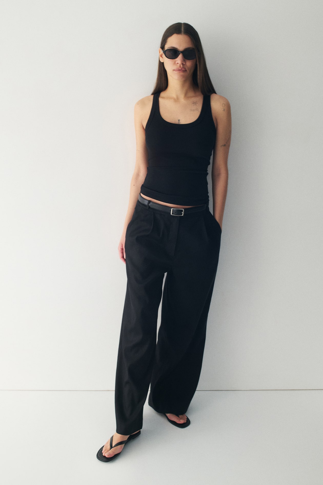 Cooling Slim-Fit Ribbed Tank Top - image 4