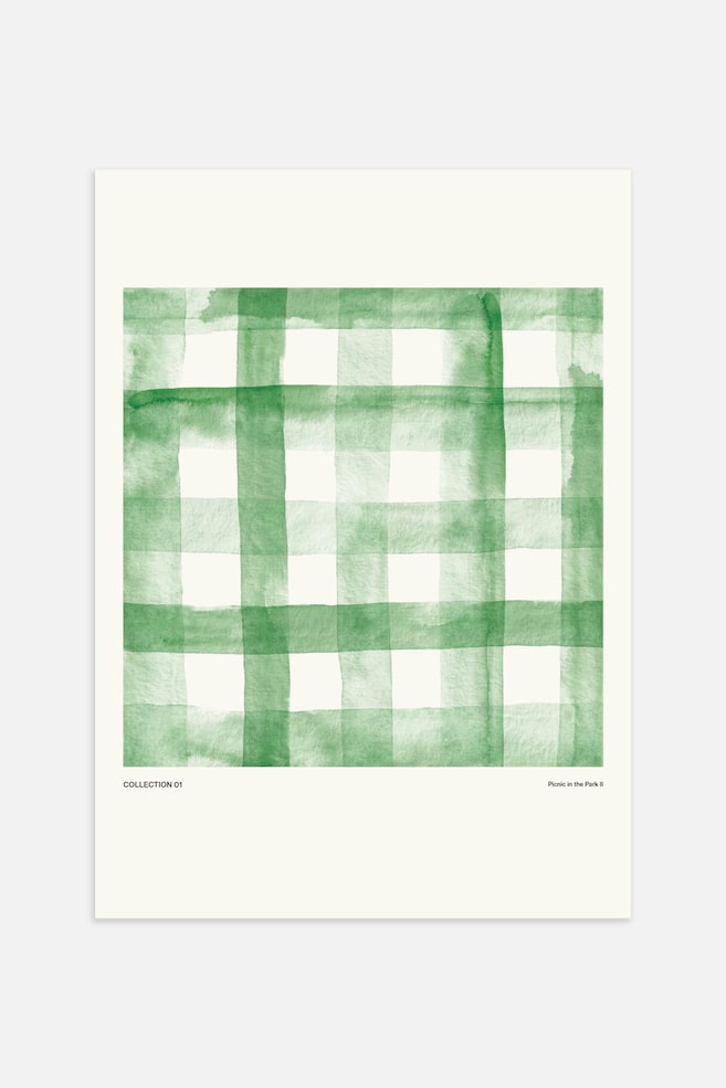 Picnic In The Park Ii Poster - Green - 1