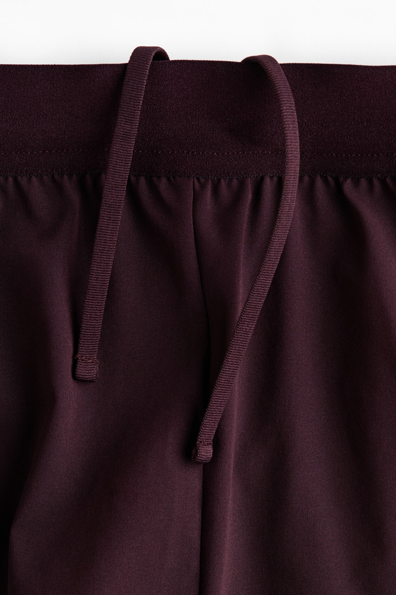Женские шорты H&M Move Short Running, цвет: Тёмный сливовый — фото 8