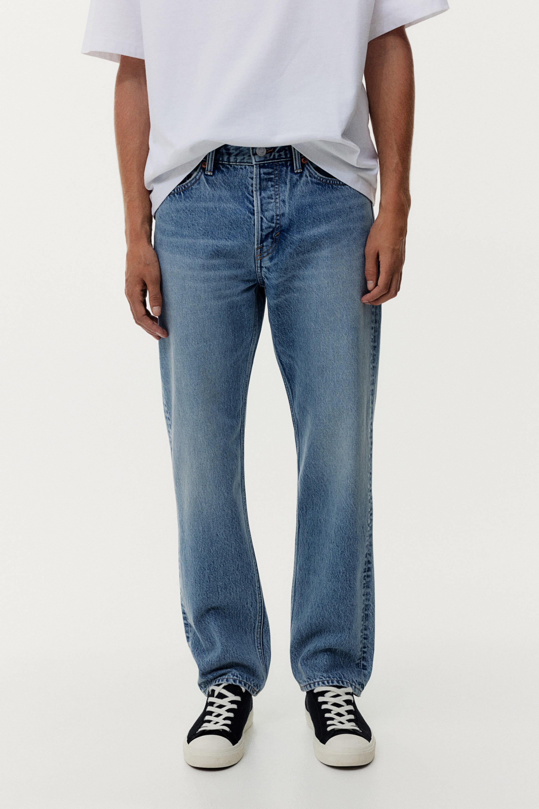 Relaxed Jeans - Light denim blue - Men | H&M GB 5