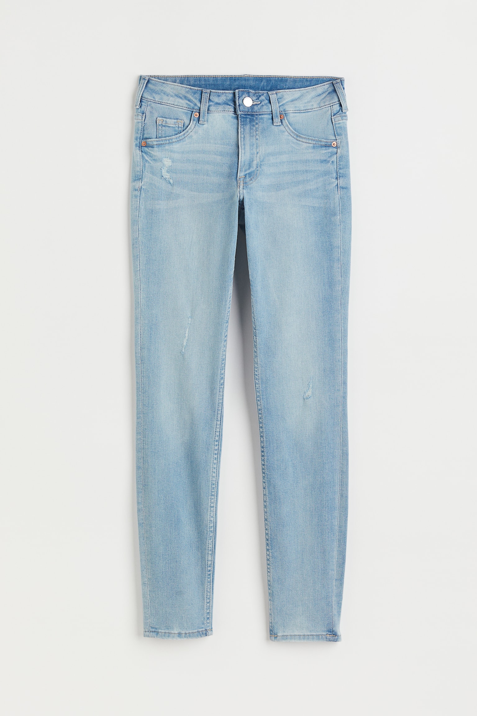 Regular Ankle Jeggings - Light denim blue - 1