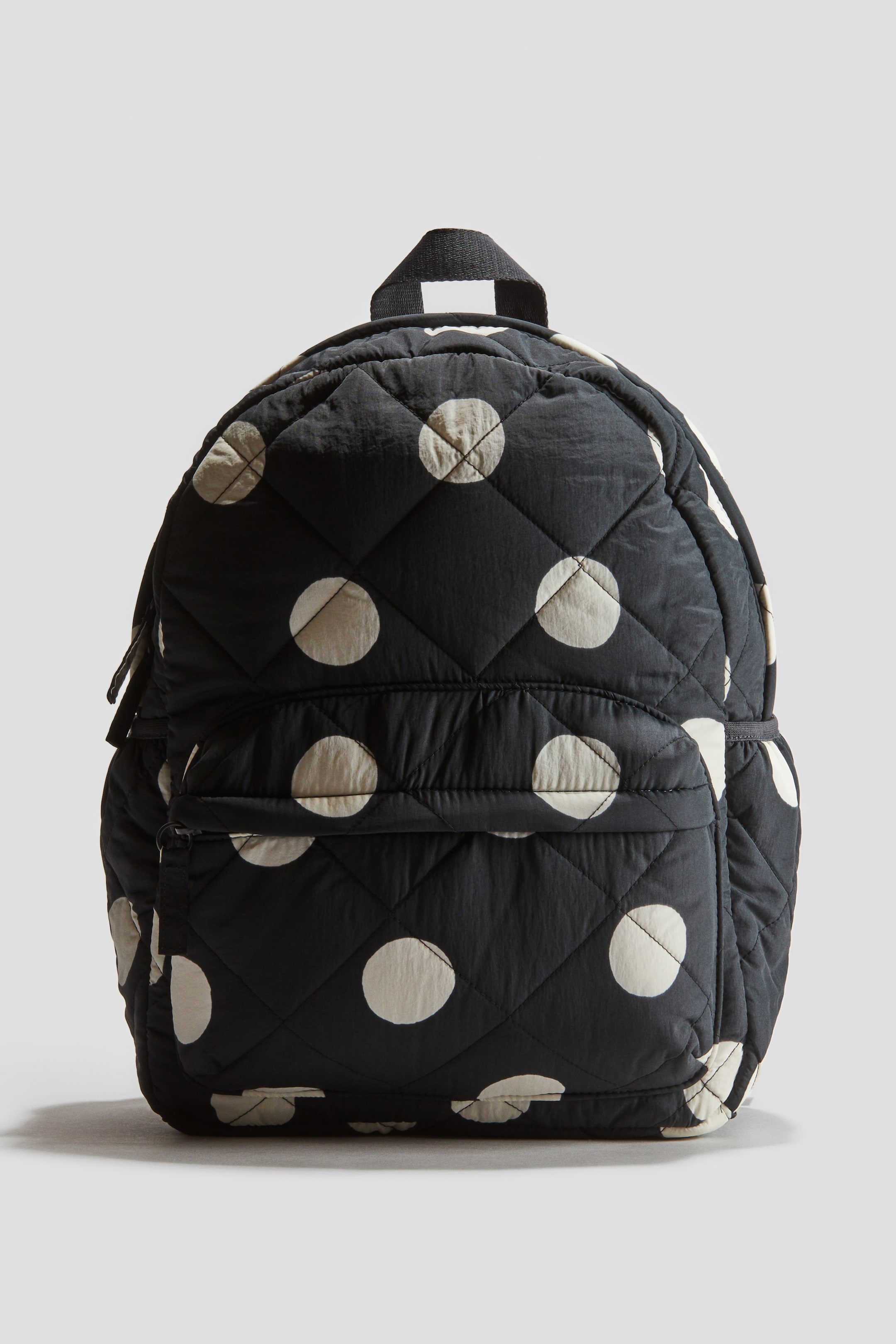 Quilted backpack - Charcoal/Spotted - Kids | H&M GB 3