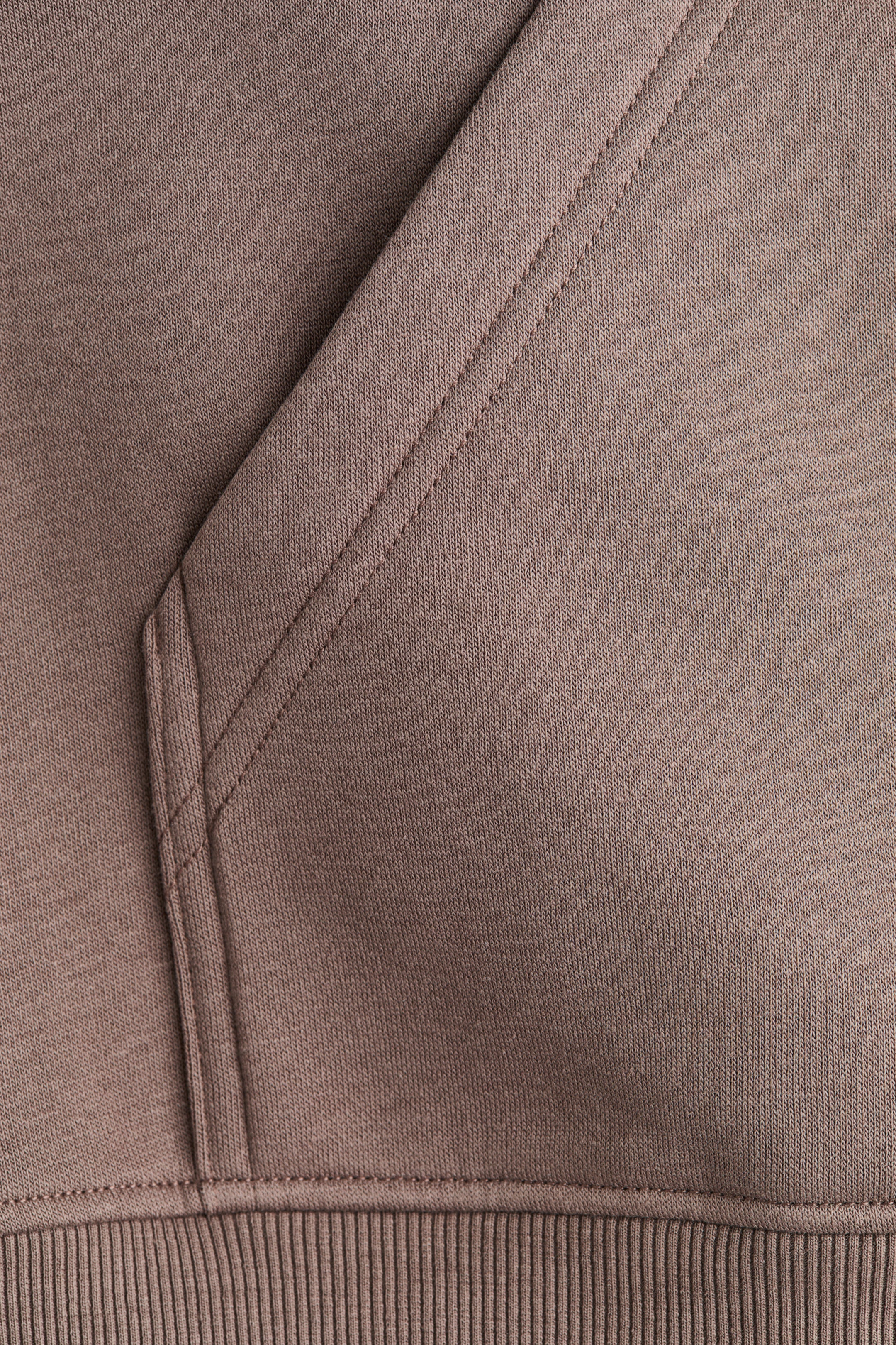 Ver imagen más grande: Chaqueta sudadera con capucha - Topo oscuro - MUJER | H&M ES 6