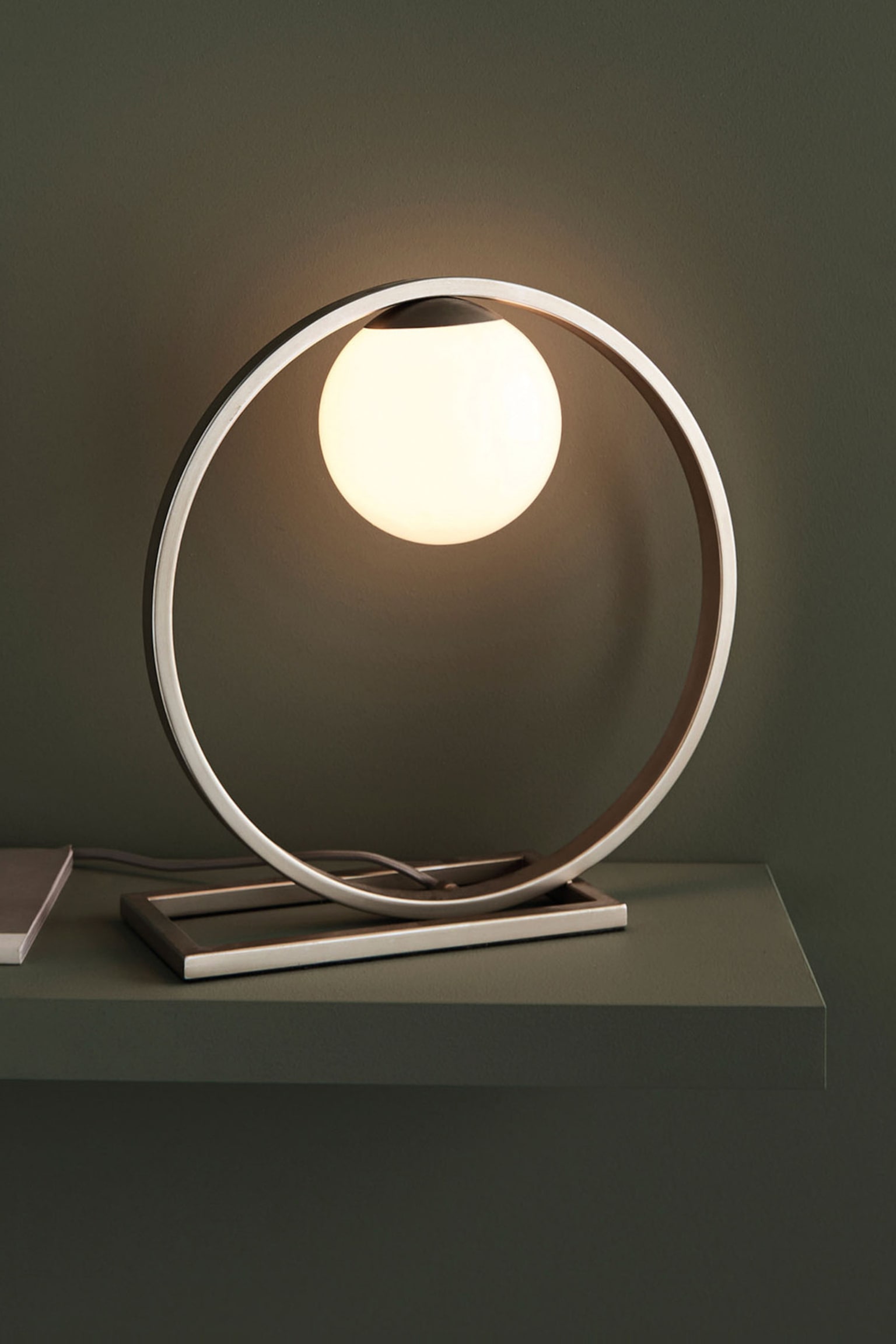 1 Table Lamp-Silver - 1