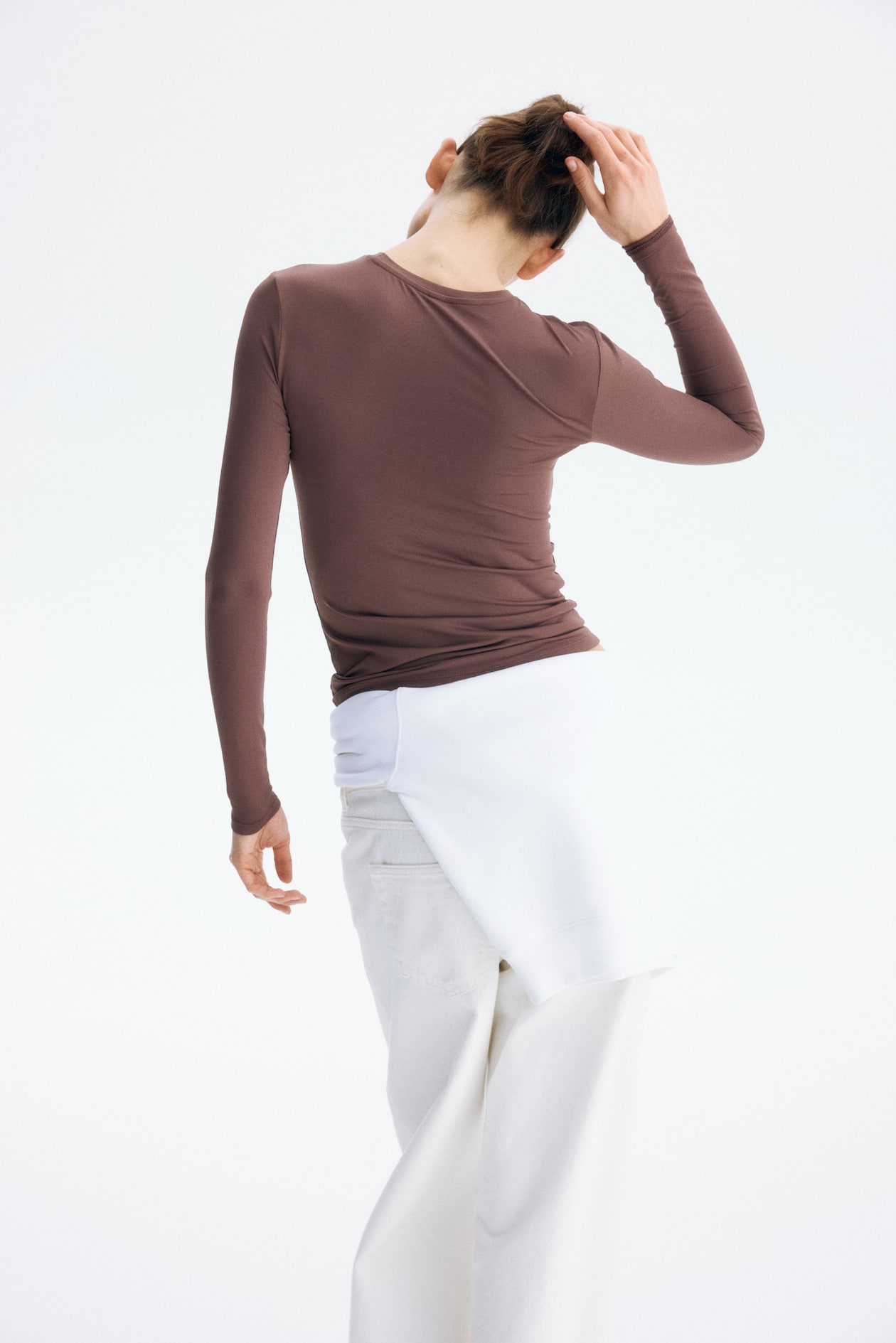 Long-sleeved Microfiber Top - image 3