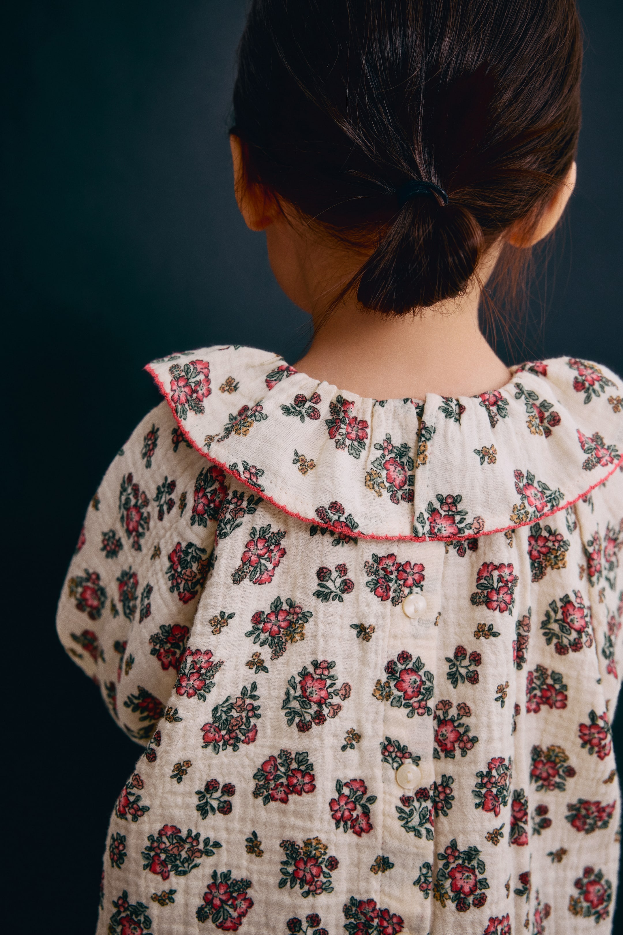 Blouse en mousseline de coton