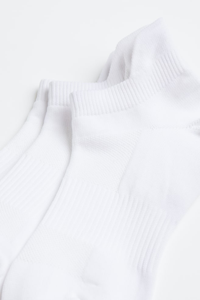 Chaussettes de sport en DryMove™ - Blanc/Noir/Gris foncé - 2