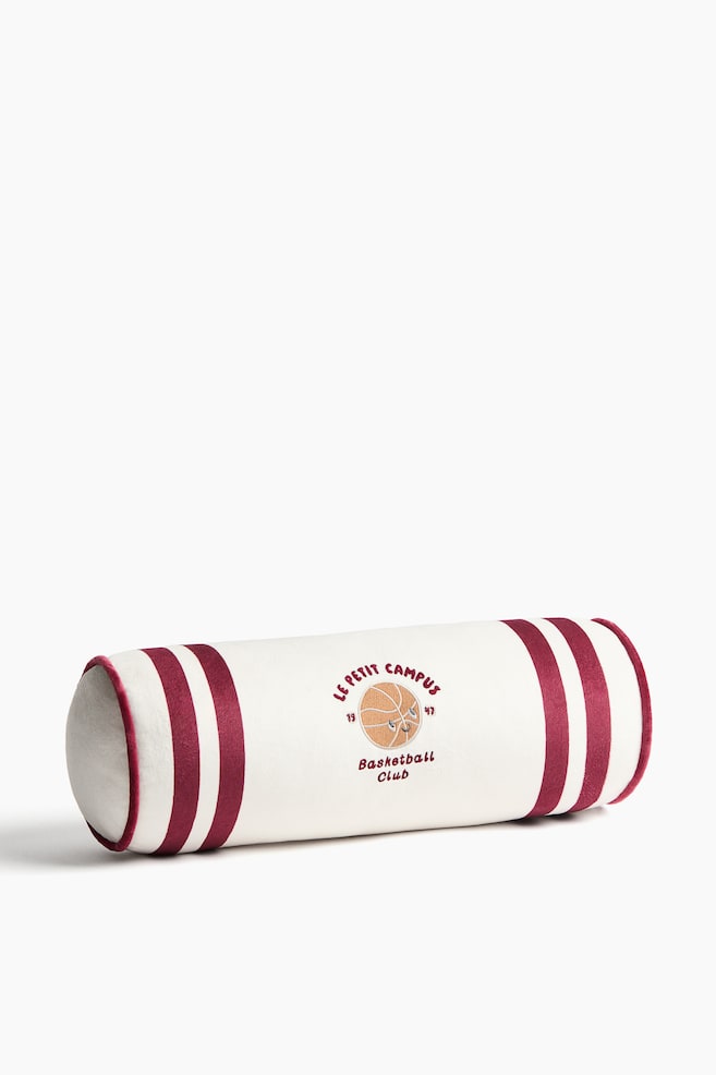 Embroidery-detail bolster - Red/Le Petit Campus/Green/Le Petit Campus - 1