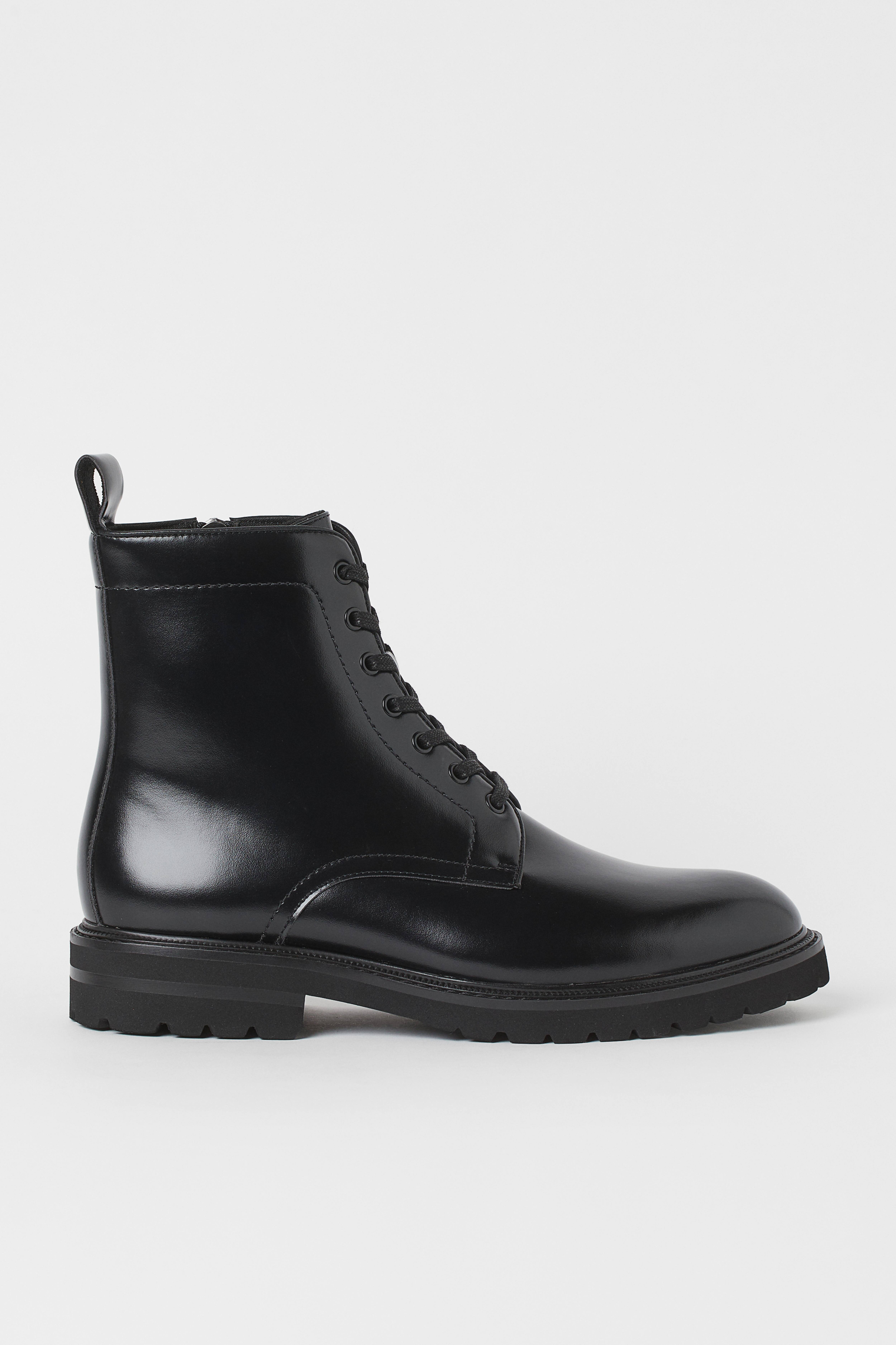 Side zip Boots Black Men H M CA