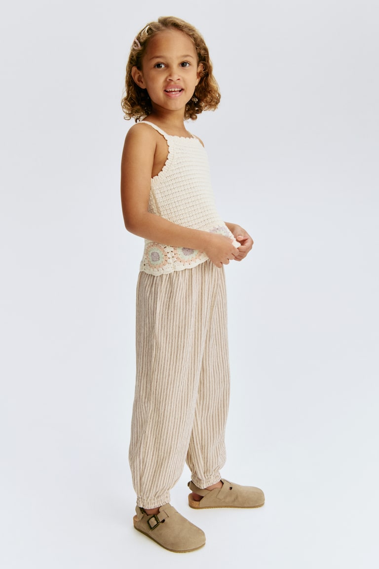 Pantalone od reljefnog žerseja