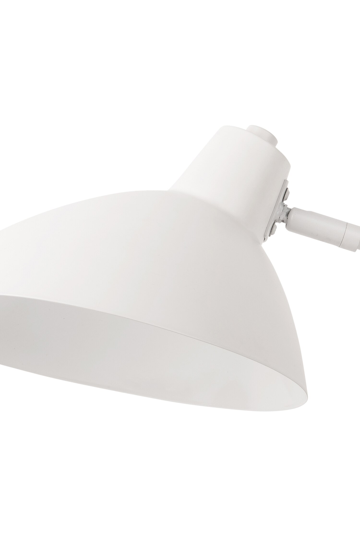 Leitmotiv Tischlampe 'Bonnet' – Weiße Retro-Kugelleuchte Mit Goldakzenten, 20x20x39 Cm, E27 Fassung