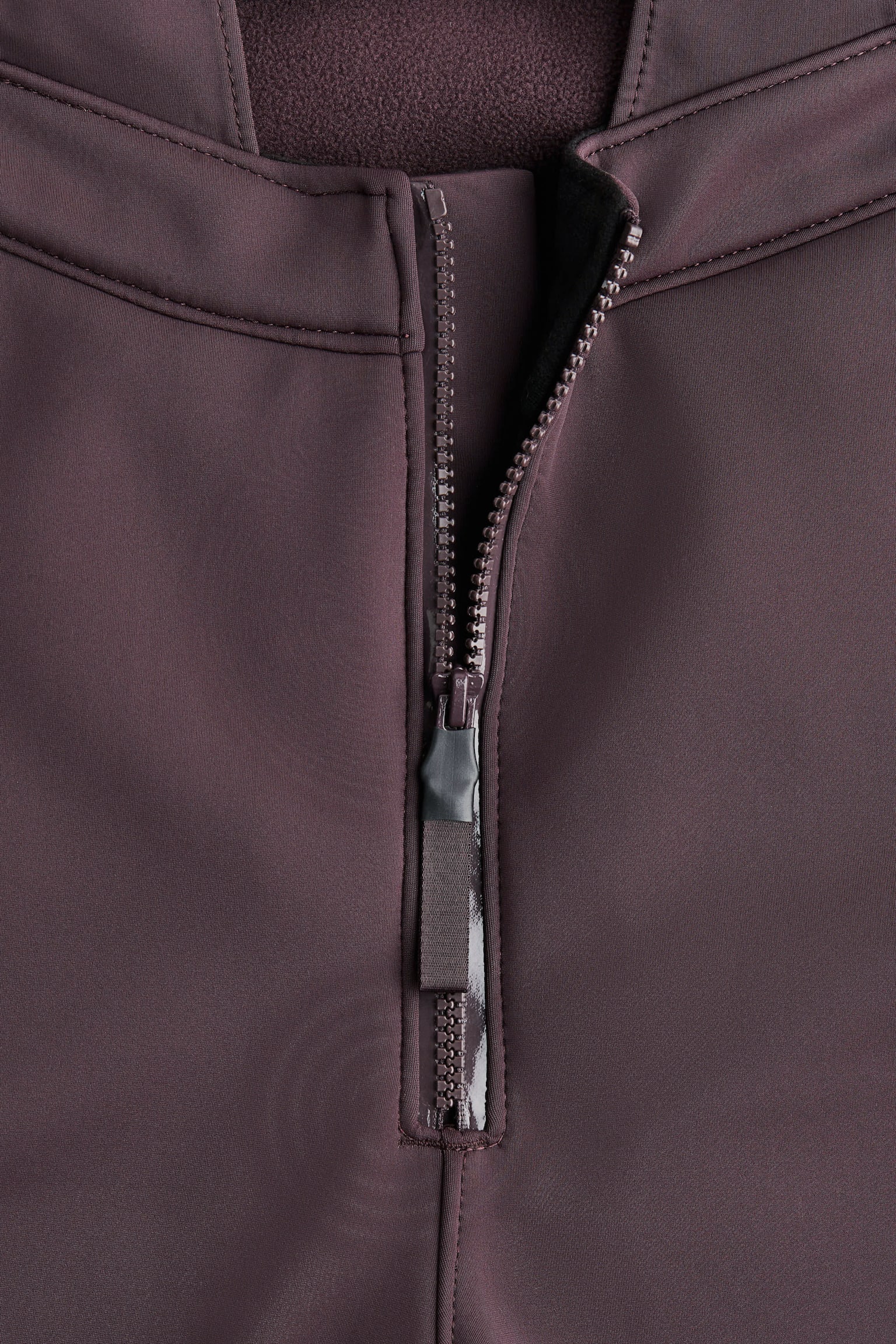 Water-repellent ski trousers - Aubergine purple/Black/Coffee bean brown/Plum red - 4