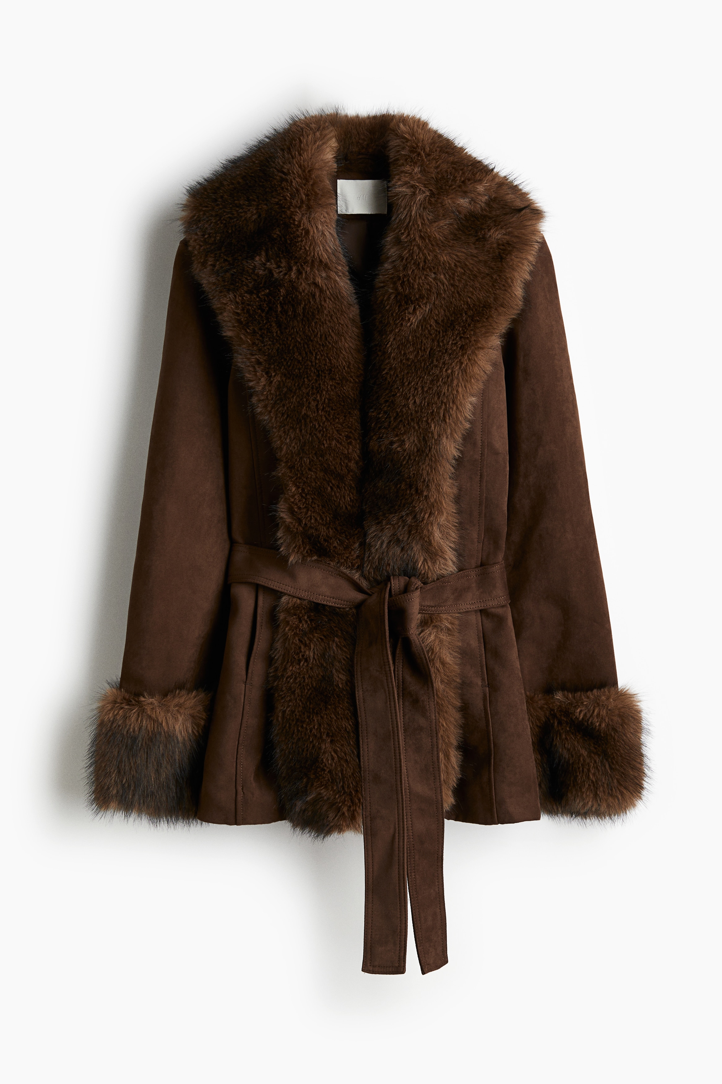 極美品⭐️Y's for men 変形 ベルテッドロングコート ブラウン系 M位 ベルテッドコート - ブラウン - レディース | H&M JP