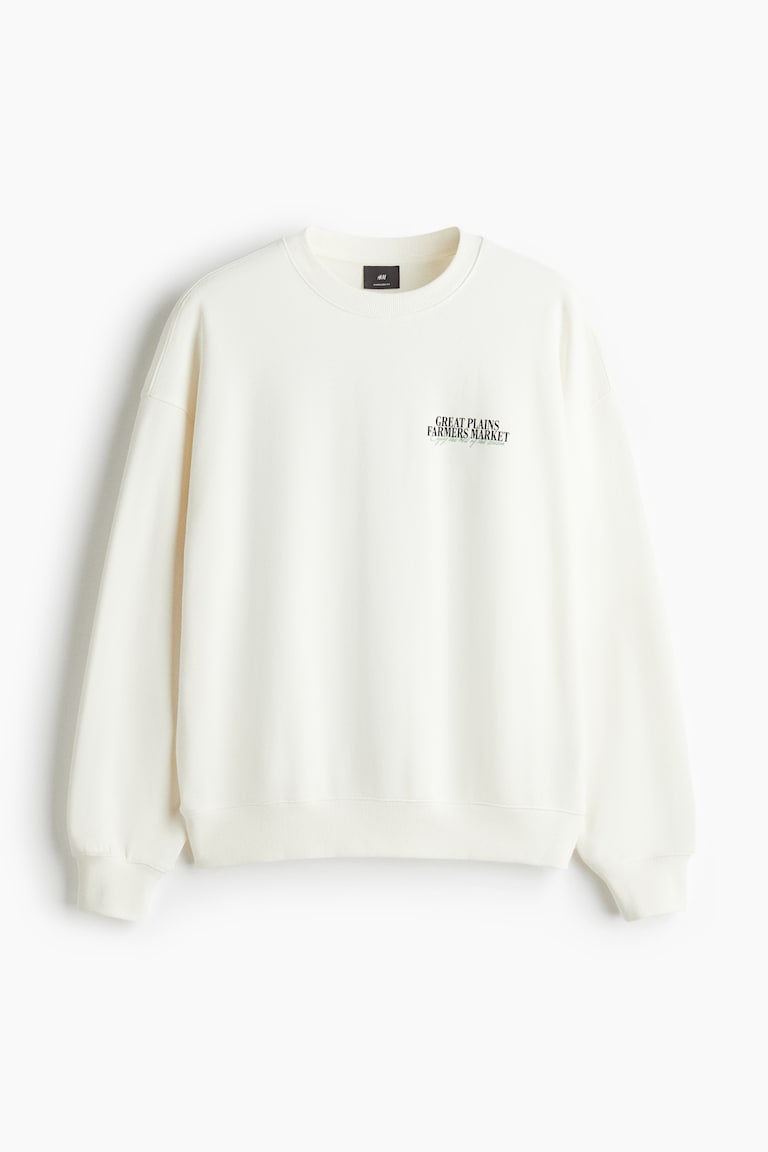 Dukserica s aplikacijom Oversized Fit