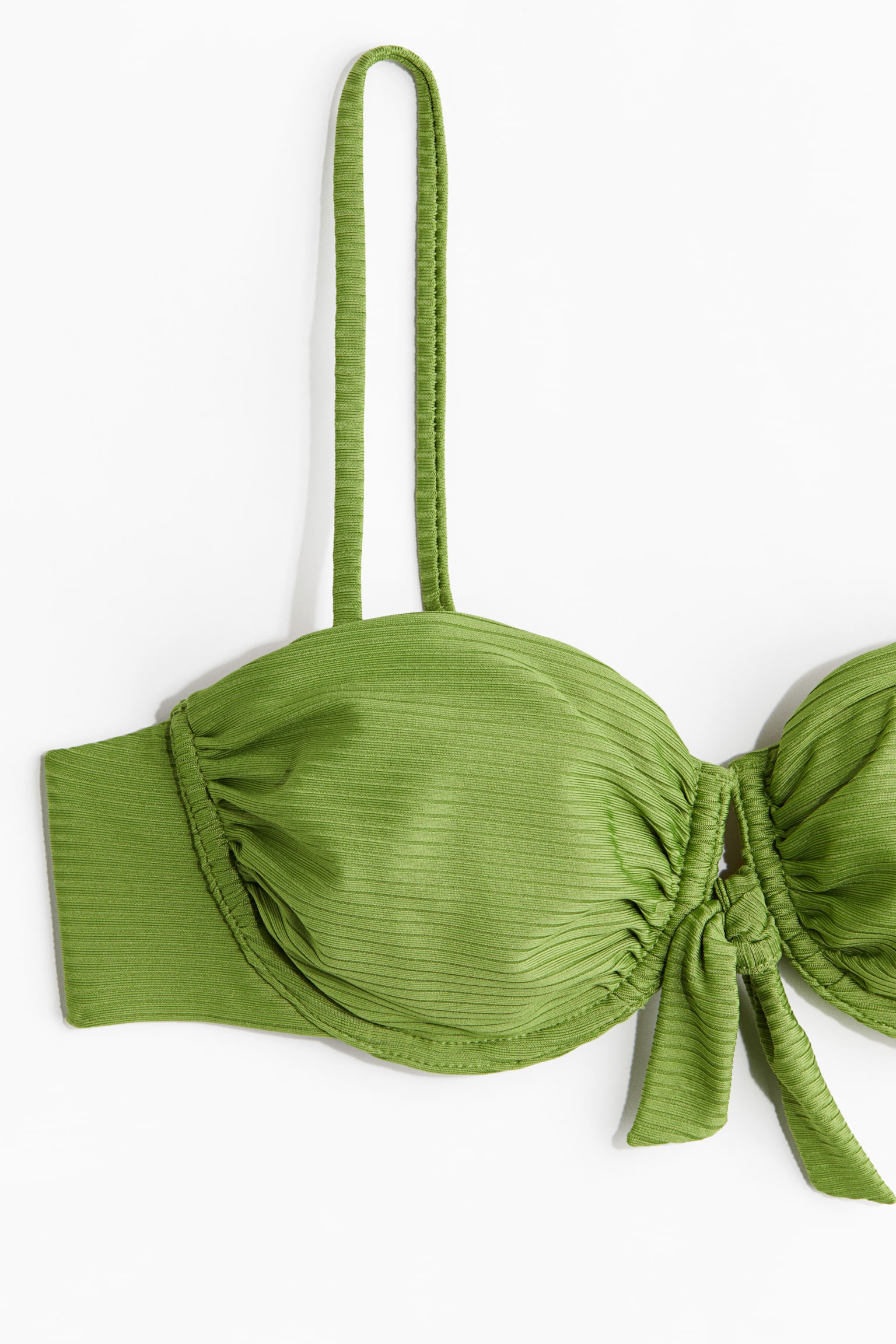 Top de bikini balconette - Verde - 5