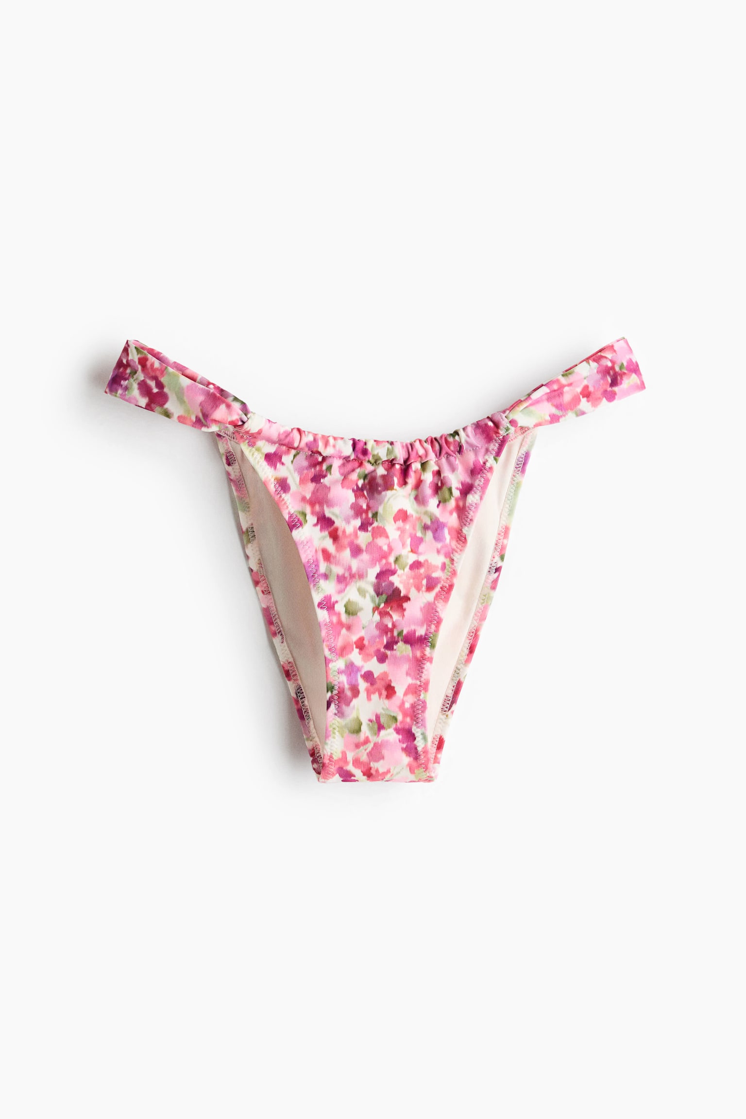 Cheeky Bikini Bottoms - Pink/floral/Bright green/striped/Plum pink/Light yellow/Rust red - 1