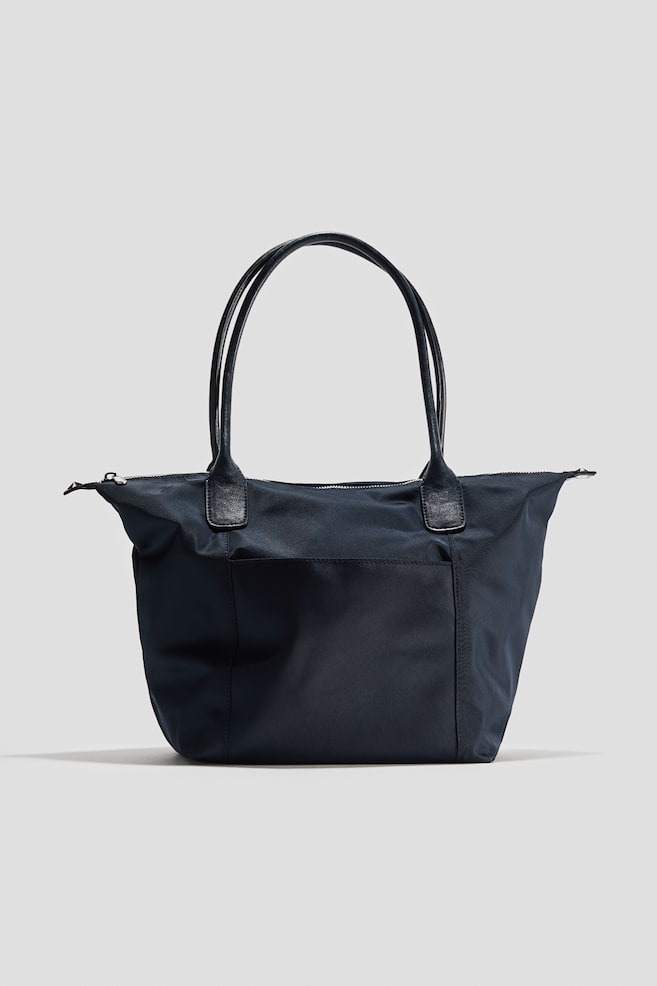 Shopper - Navy blue/Dark brown - 1