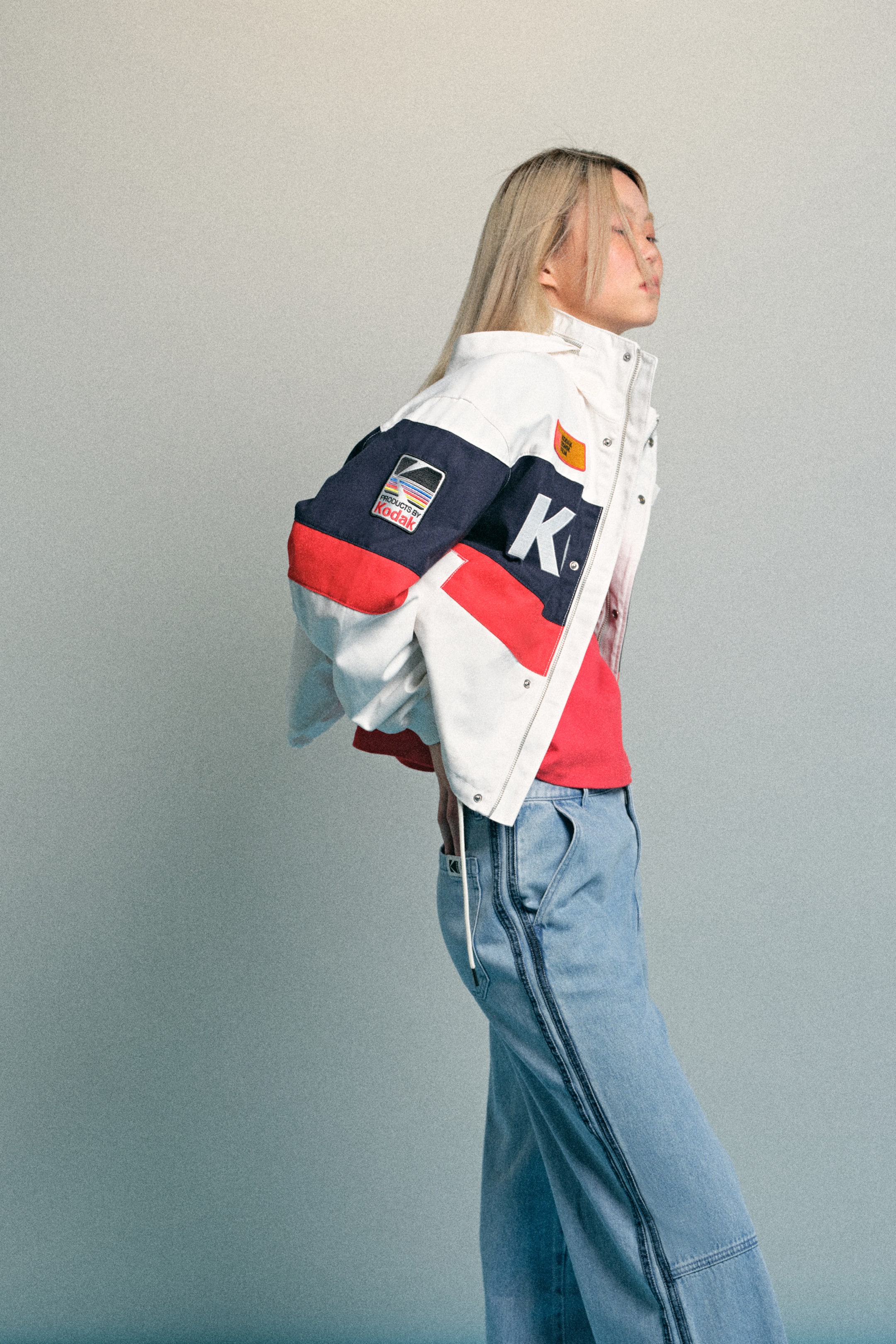 拡大画像を表示: デザインジャケット - ホワイト／Kodak - レディース | H&M JP 3