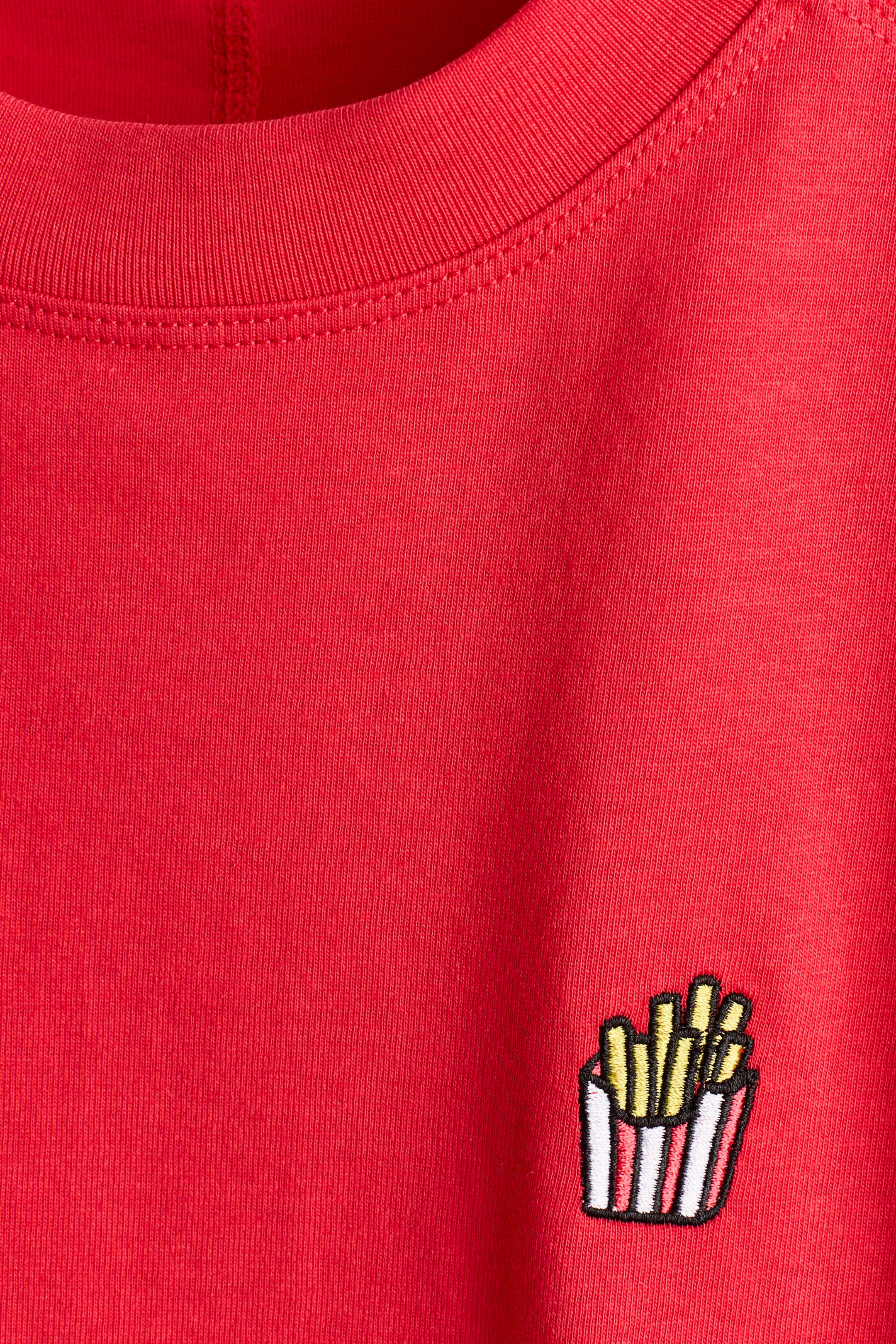 T-Shirt with Printed Motif