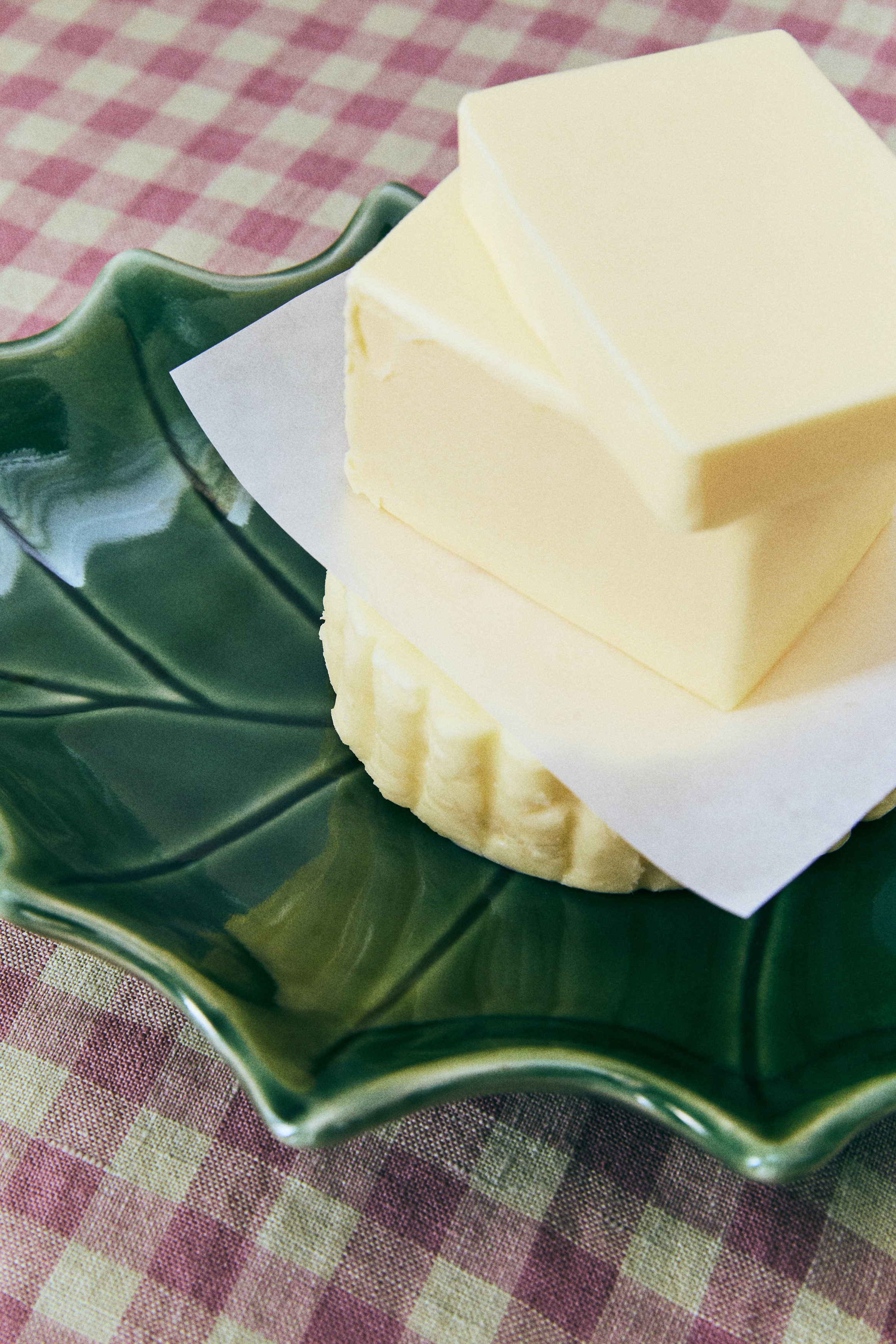 Büyük Figüratif Stoneware Servis Kasesi - Yeşil