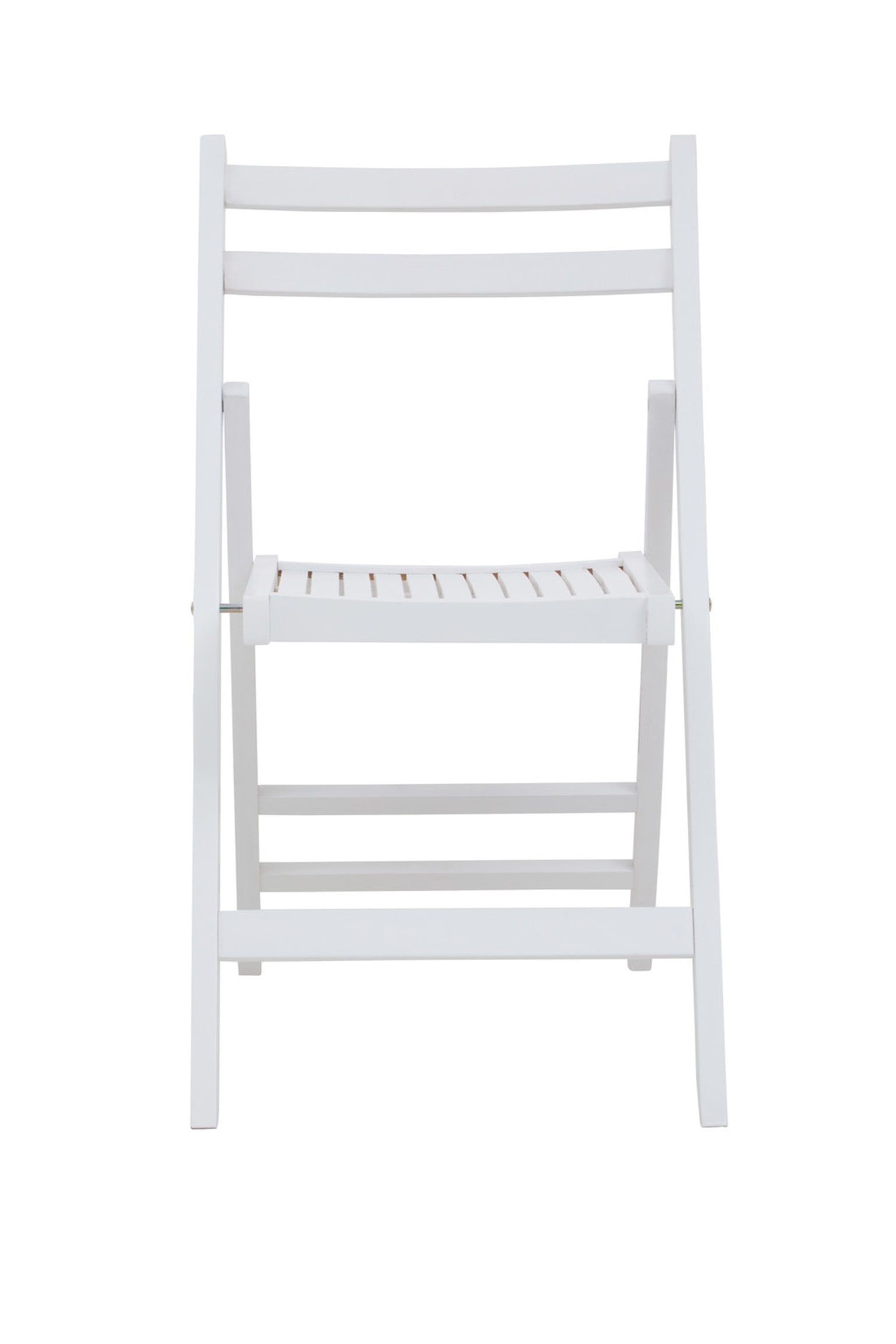 Beauport Folding Chair - White/Black/Natural - 1