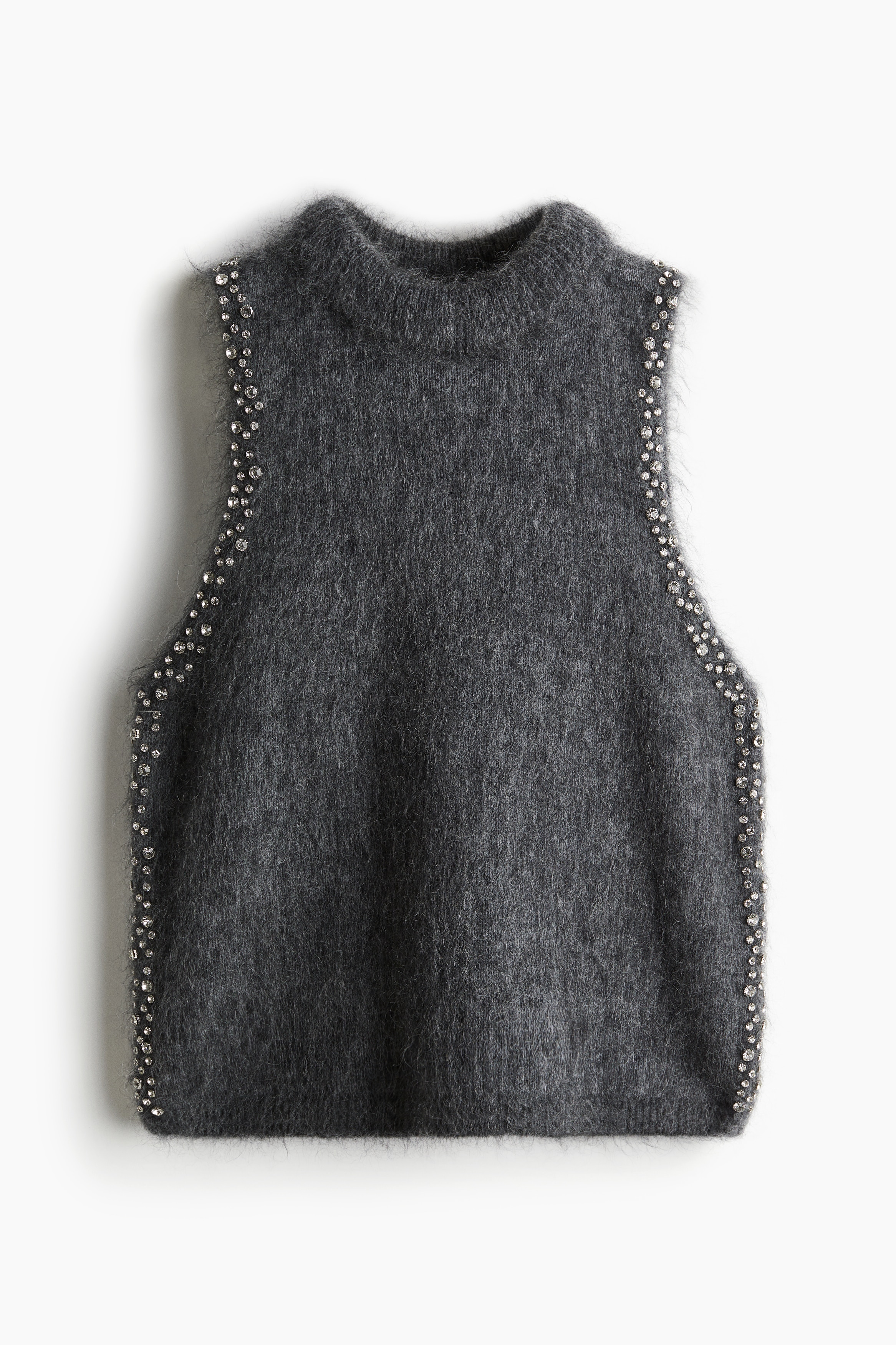トップス soyy.mohair minimal vest(gray) Tessa Mohair Vest -Grey – Øst London