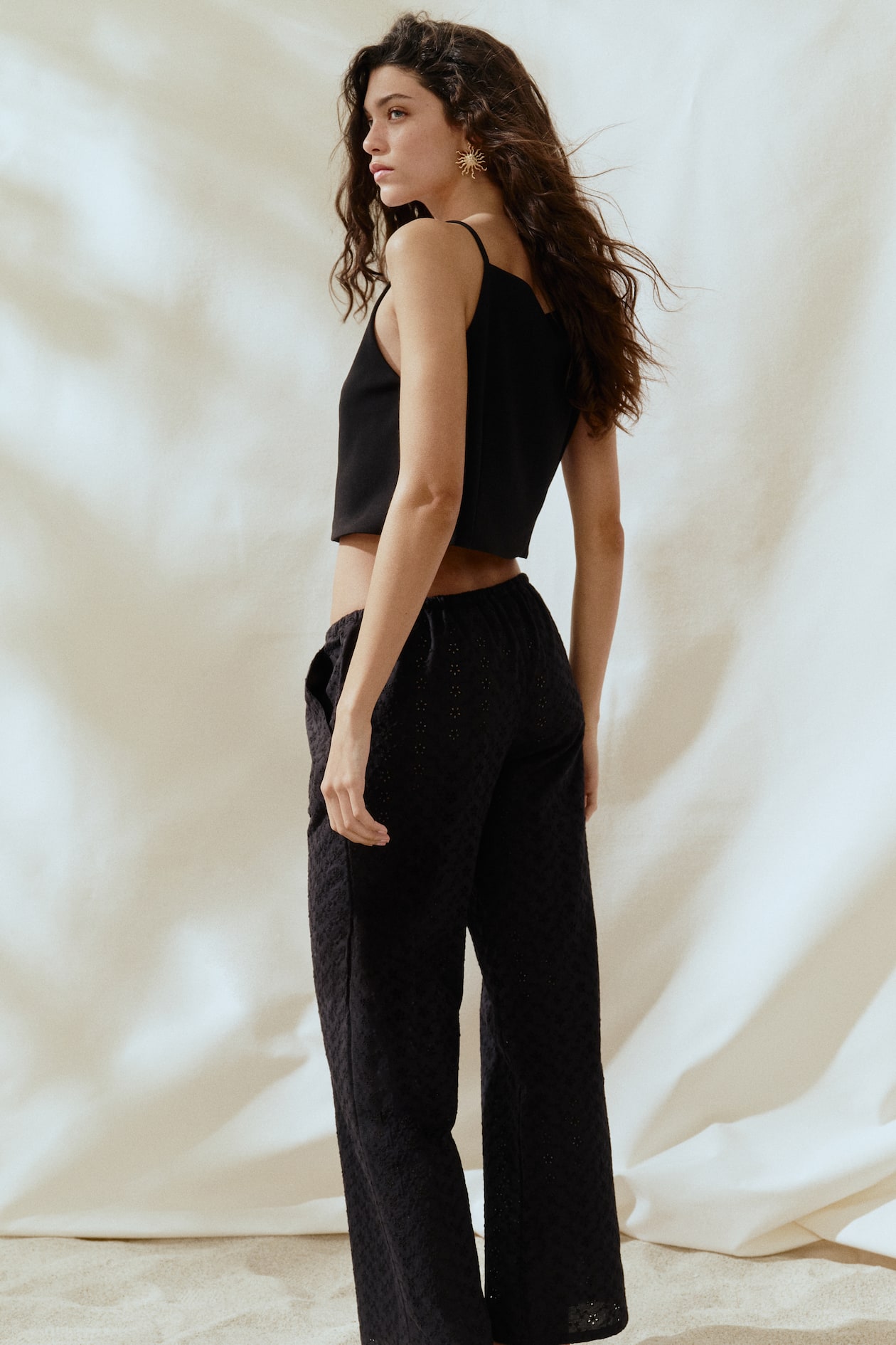 Straight-Leg Drawstring Pants - image 2