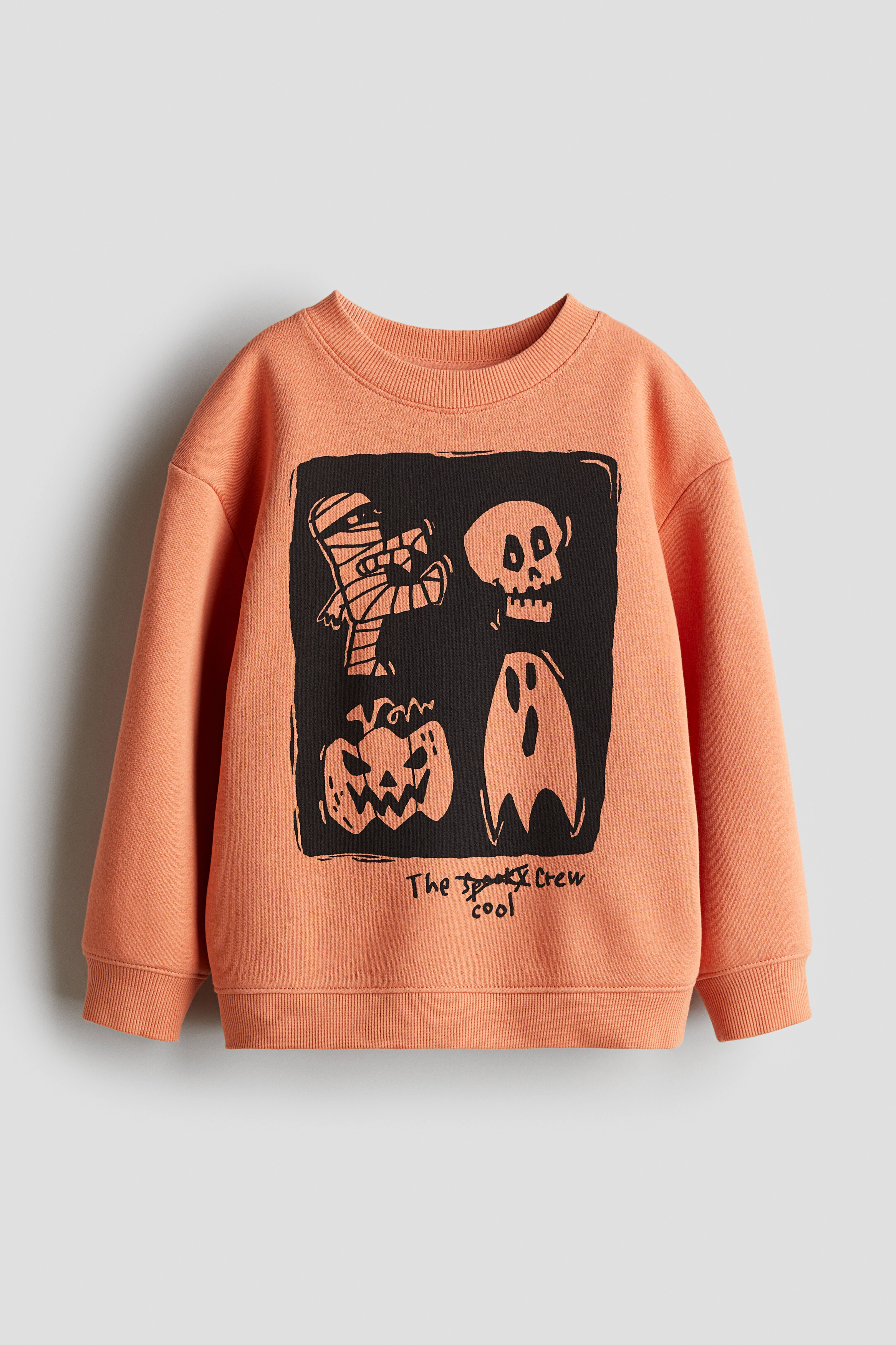 Felpa Donna Con Faccia Di Zucca Di Halloween – Maniche Lunghe, Scollo Rotondo, Top Casual E Simpatico, Taglie S-XXL