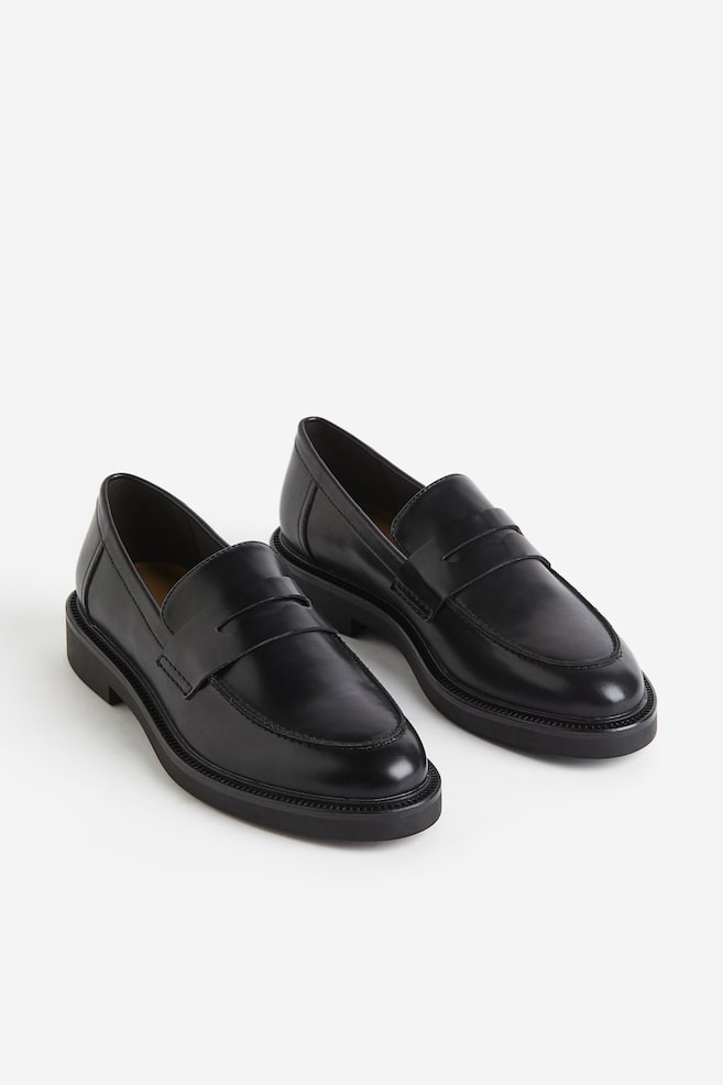 Loafers - Black - 3