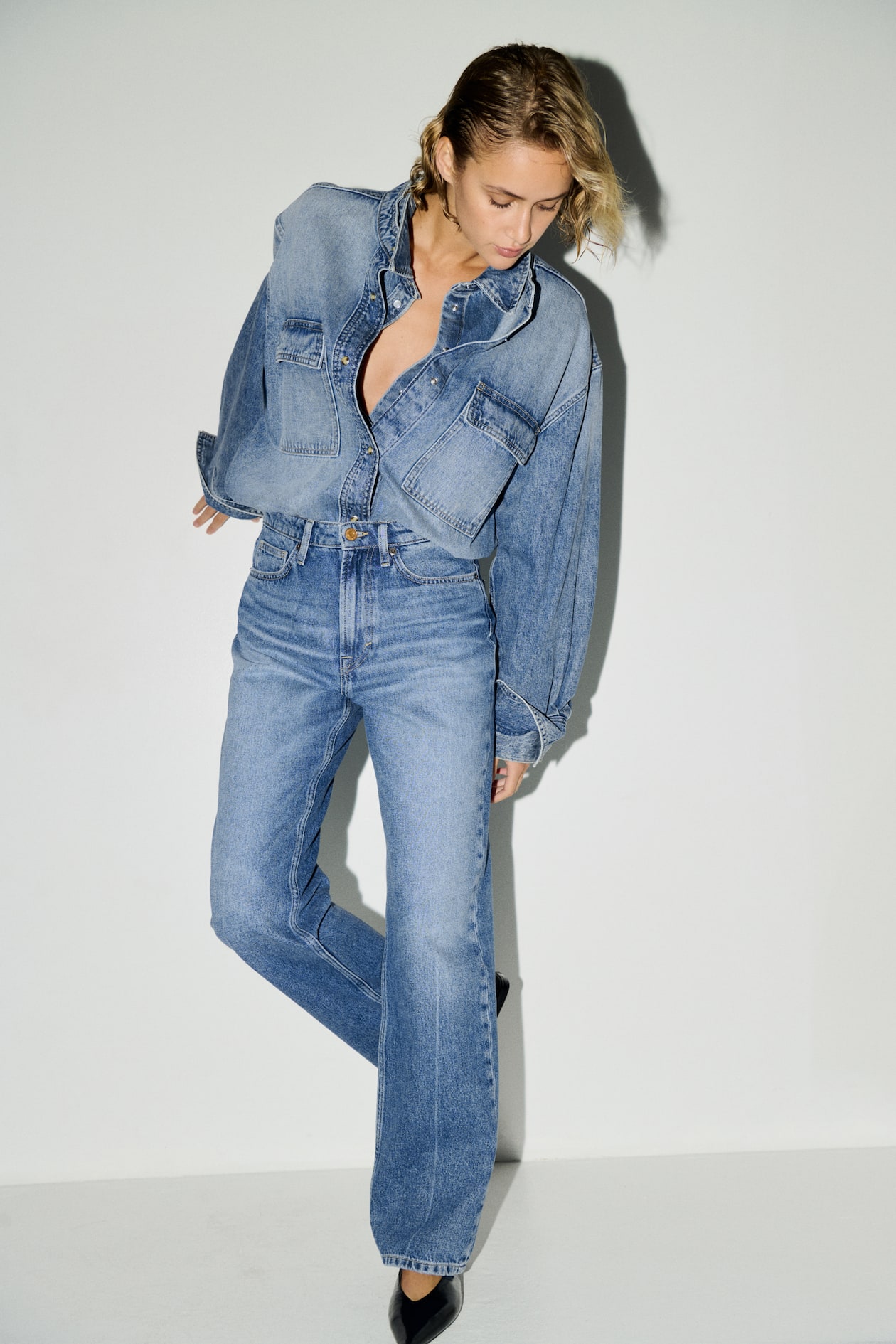 Straight High Jeans