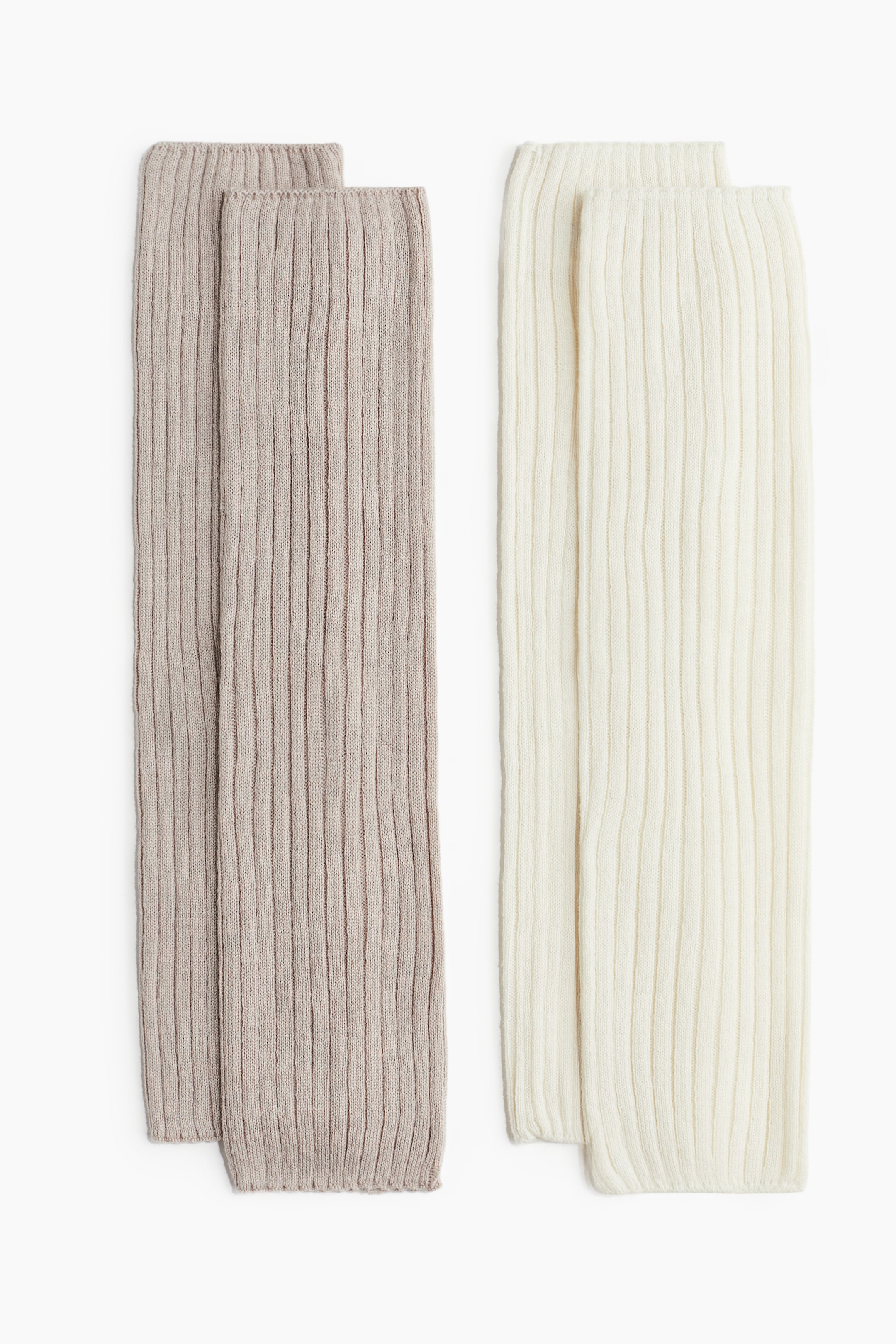 2-pack Rib-knit Leg Warmers