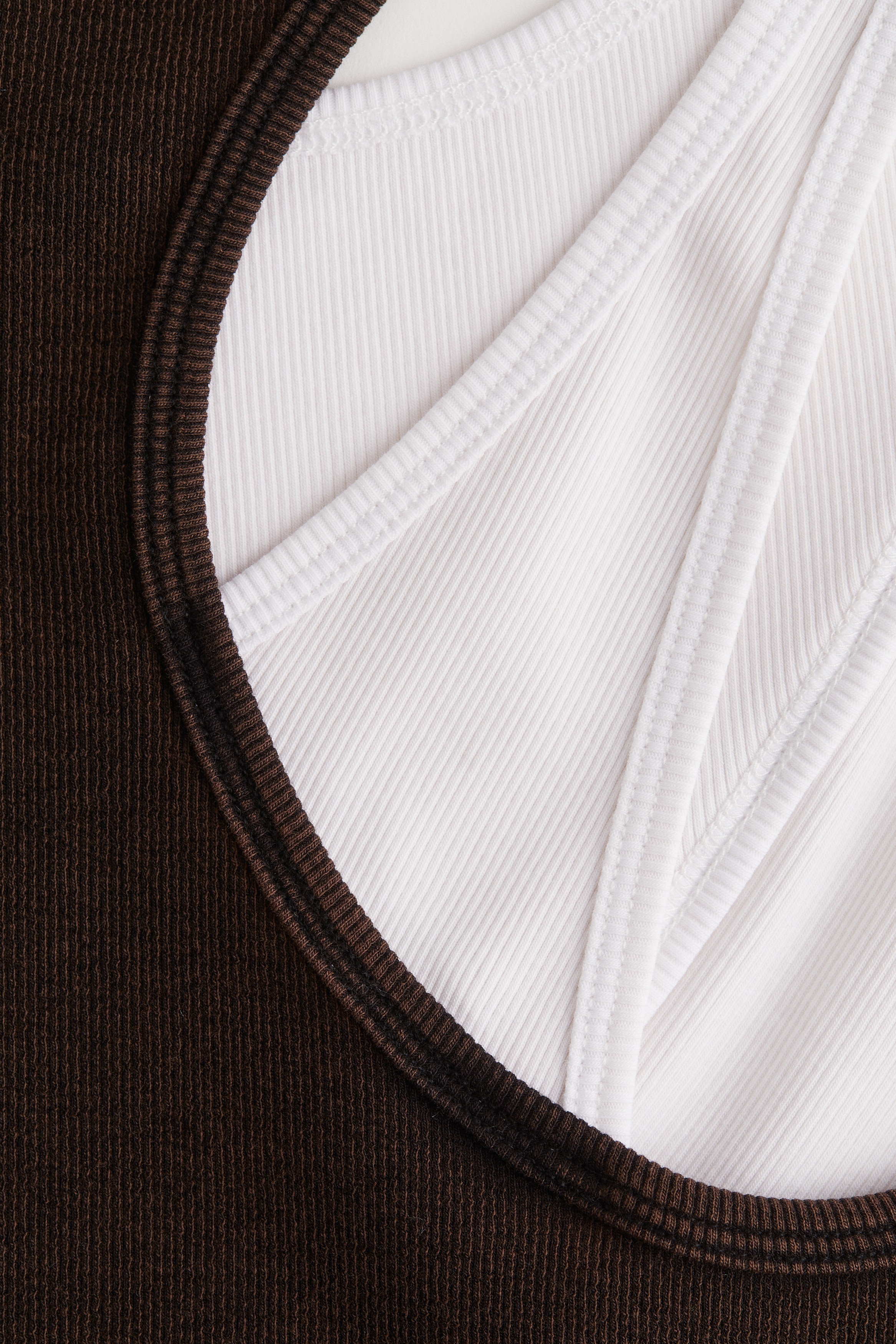 Asymmetric vest top