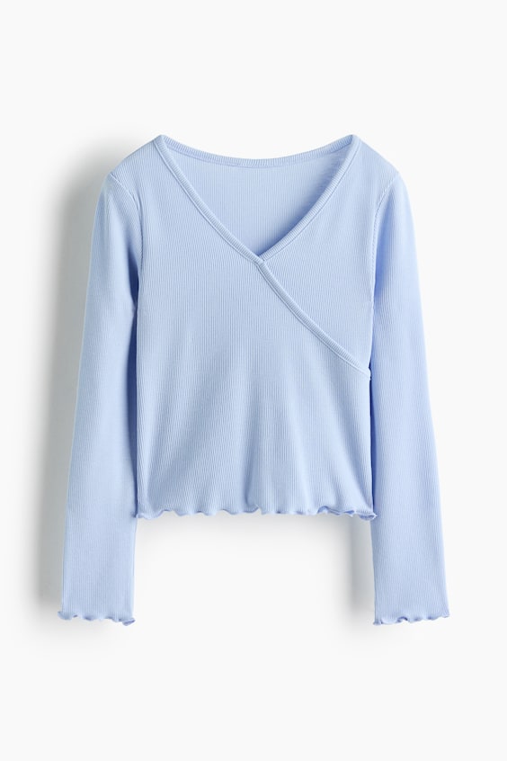 Детские топы H&M Sports Wrapover Top