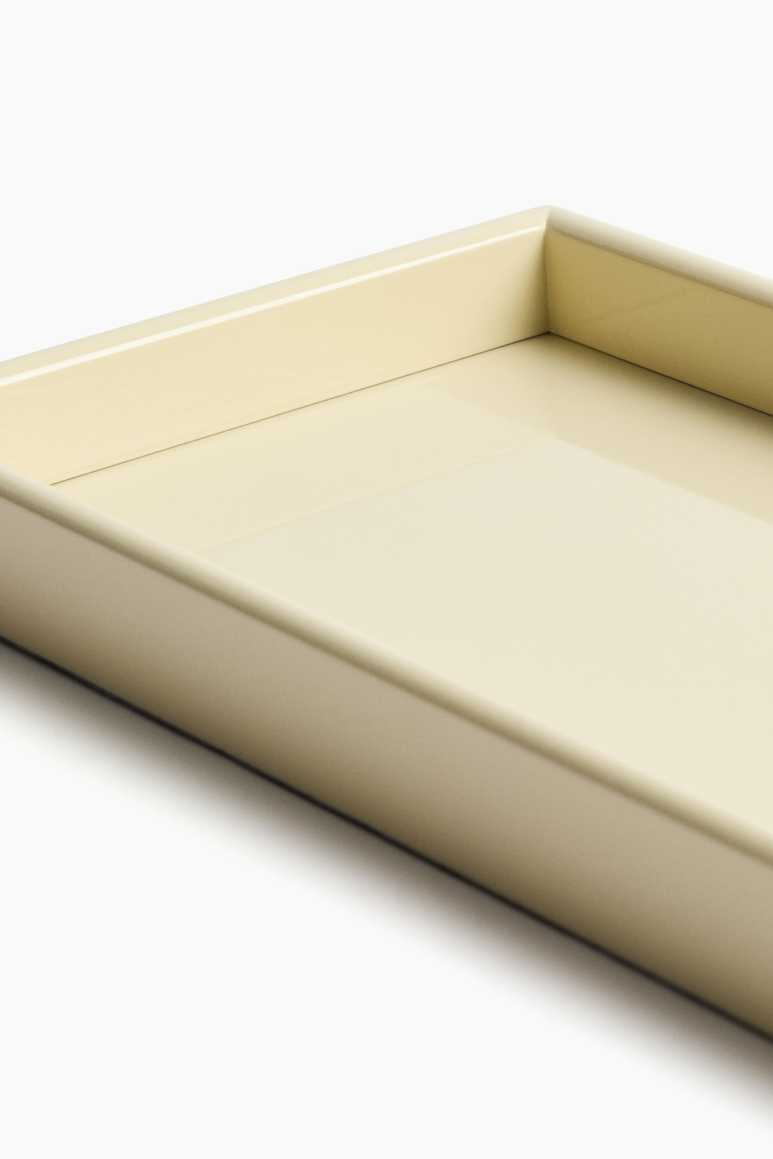 Rectangular tray - Light yellow/Pink - 4